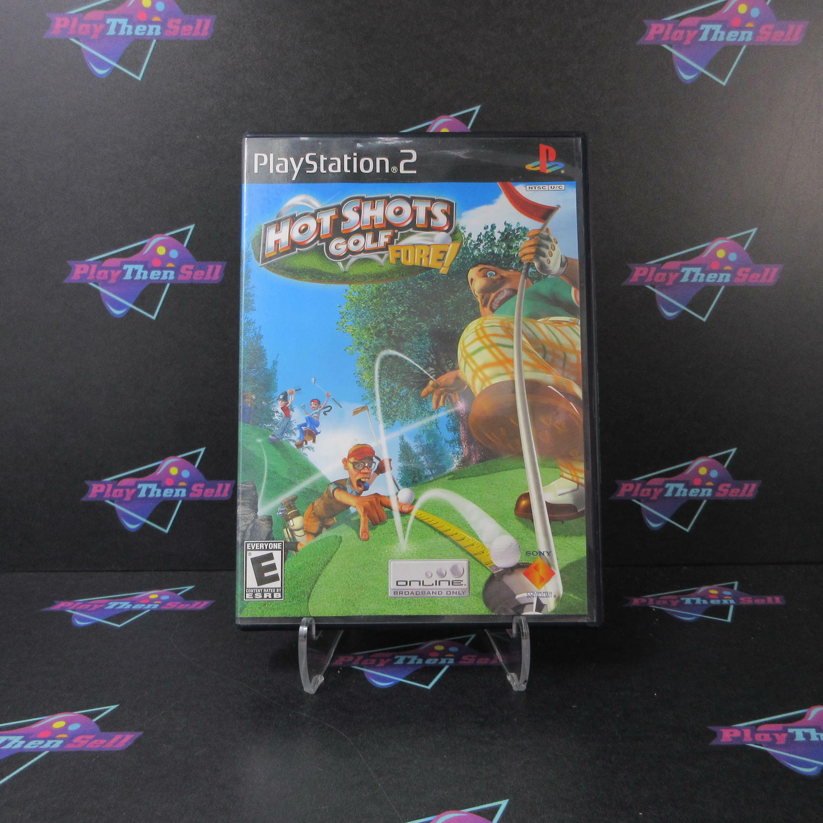 Hot Shots Golf Fore PS2 PlayStation 2 AD Complete CIB - Very Good