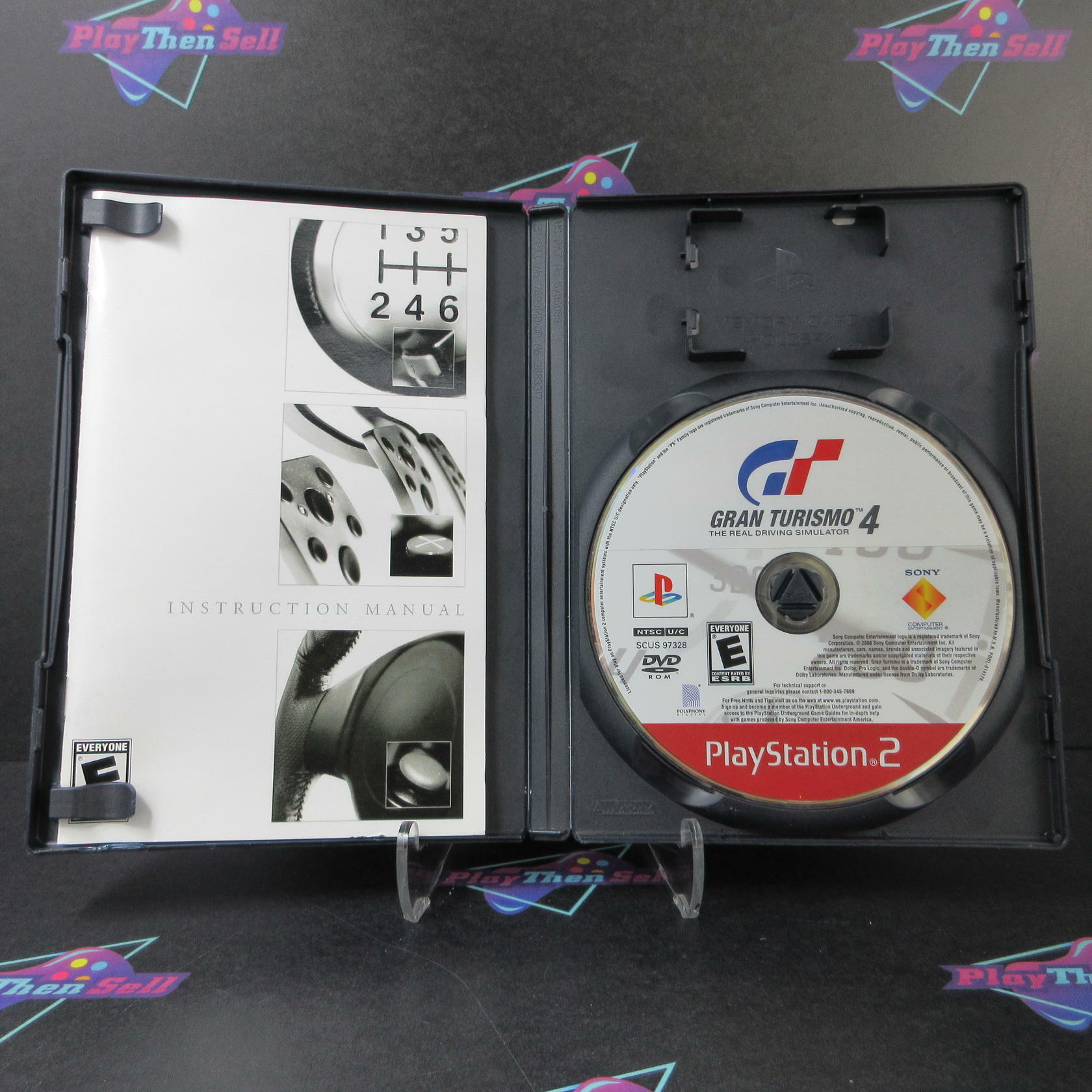 Gran Turismo 4 PS2 PlayStation 2 GH Disc AD Complete CIB - Very Good