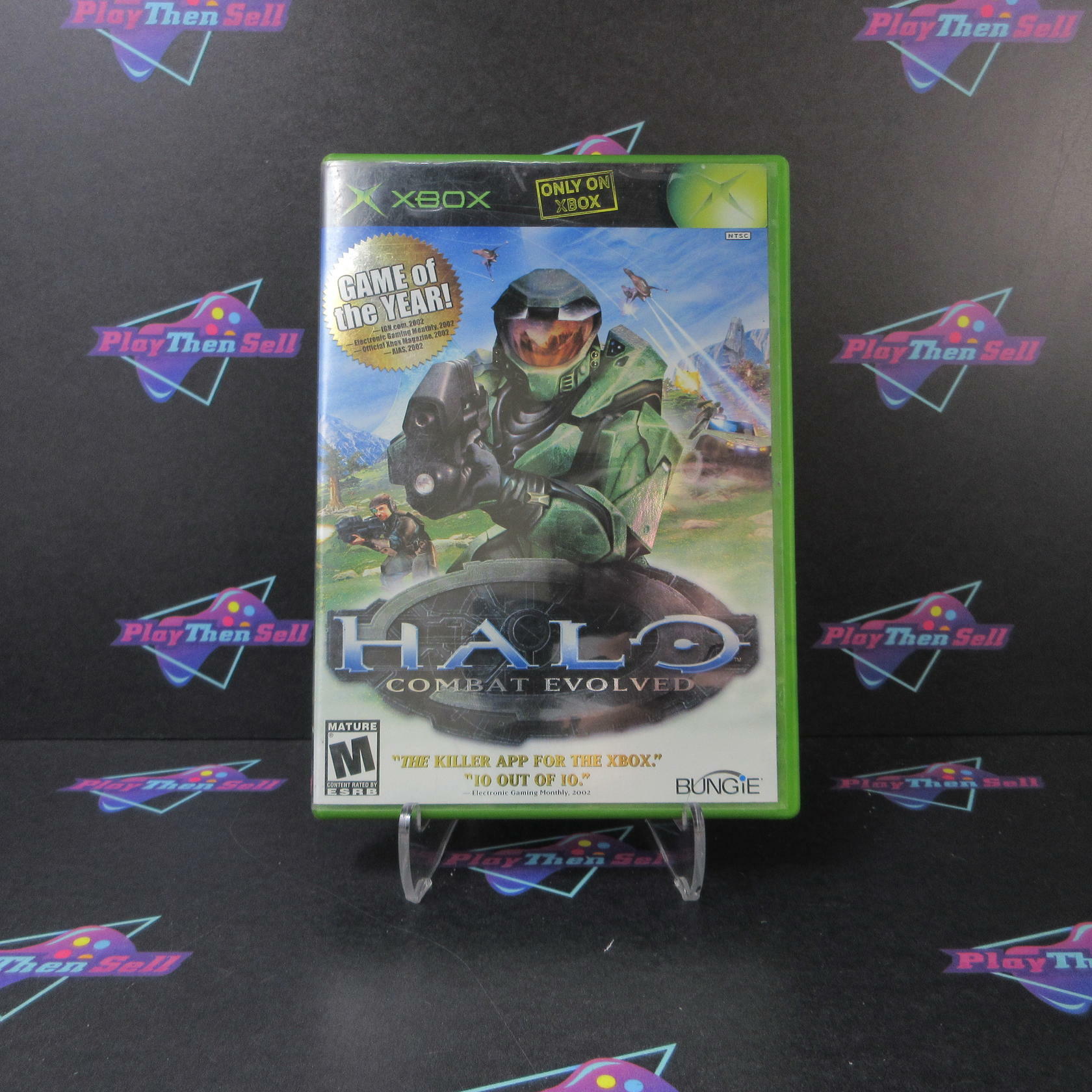 Halo Combat Evolved GOTY Xbox DD Complete CIB - Very Good