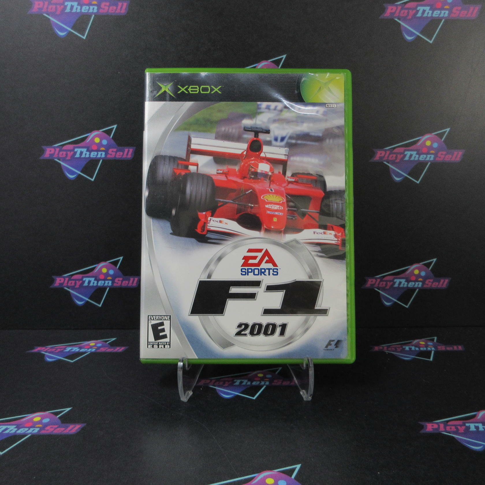 F1 2001 + Reg Card Xbox DD Complete CIB - Very Good
