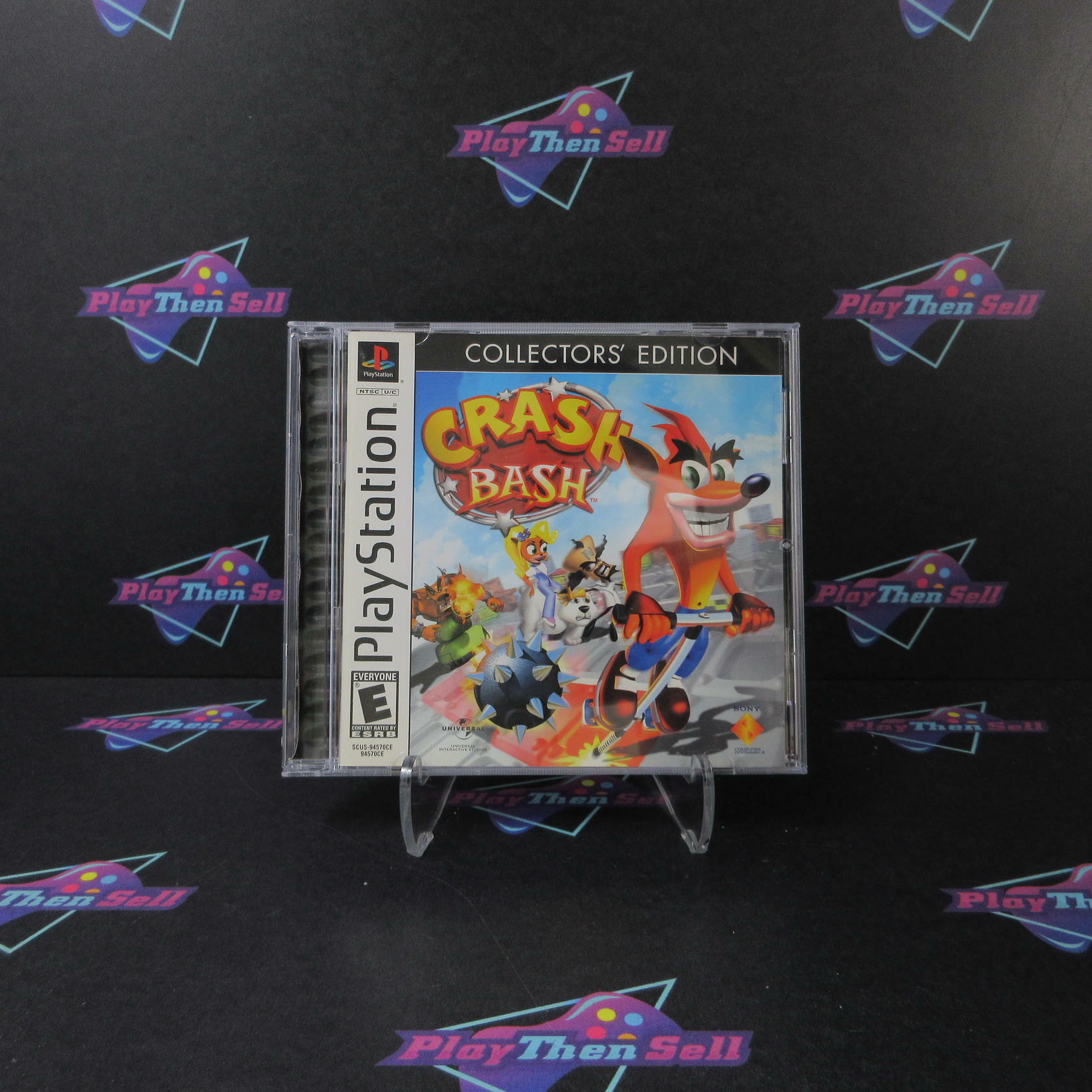 Crash Bash Collector's Edition PS1 PlayStation 1 AD/MD Complete CIB - Very Good