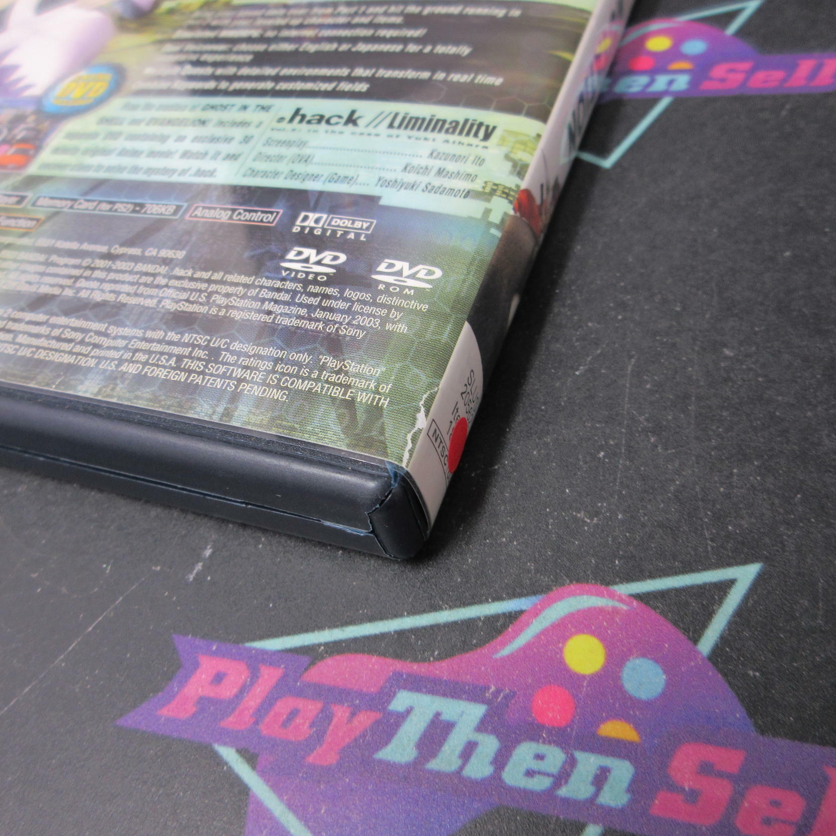 .hack Part 2 Mutation PS2 PlayStation 2  + DVD AD Complete CIB - Very Good