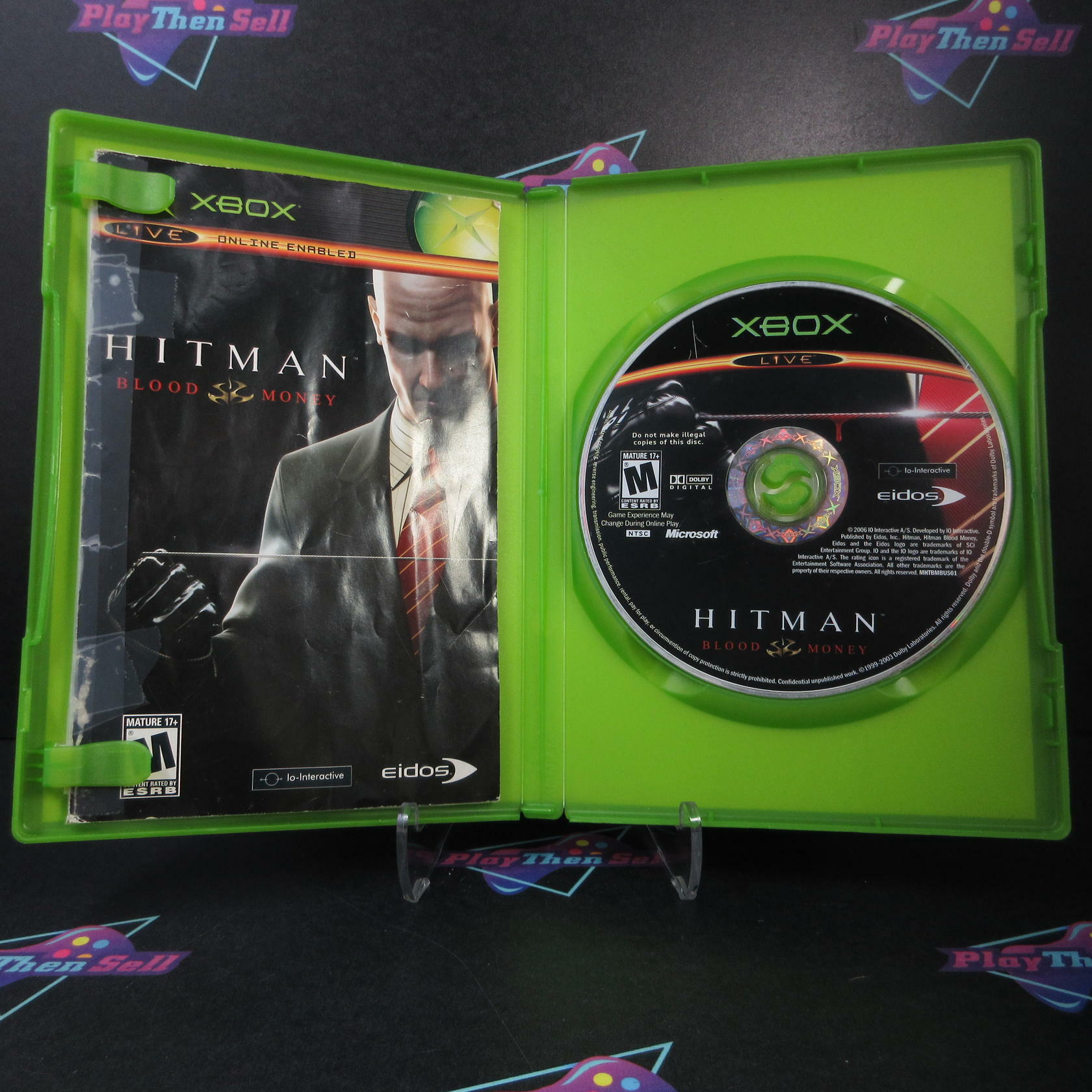 Hitman Blood Money Xbox AD/MD Complete CIB - Very Good