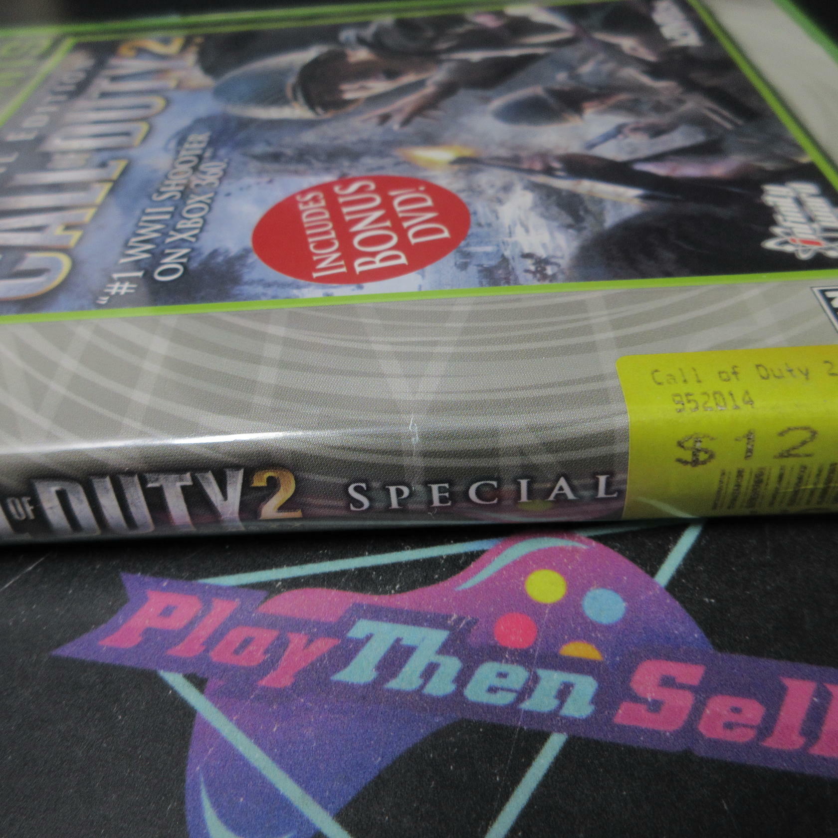 Call of Duty 2 PH No Bonus DVD Xbox 360 AD/NM - Very Good