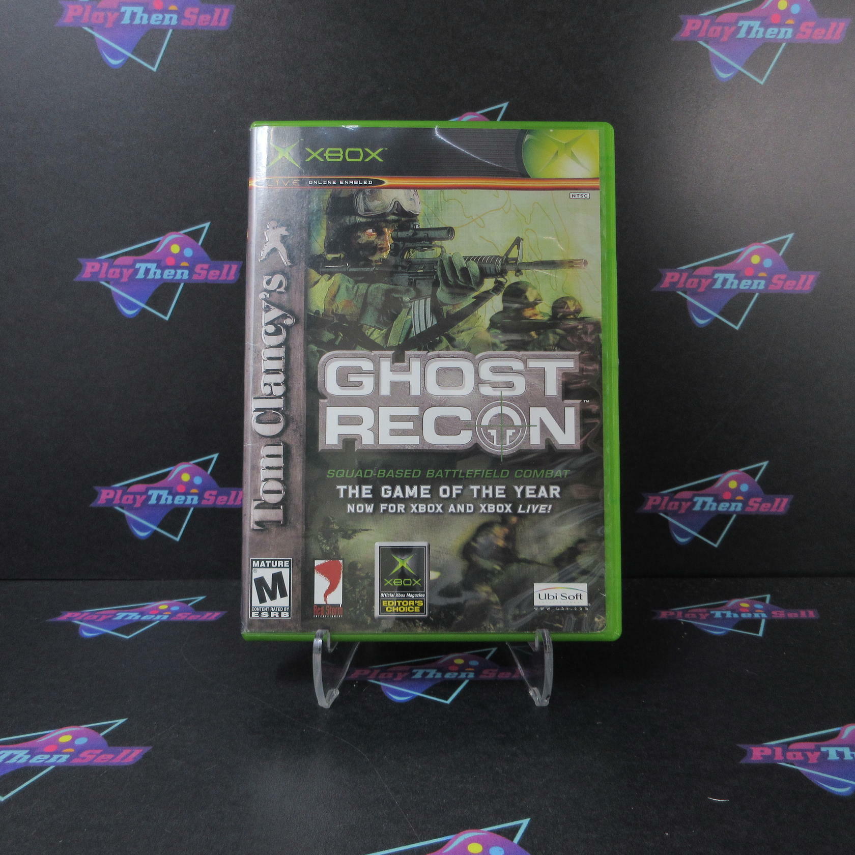 Tom Clancy's Ghost Recon Xbox AD/NM - Very Good