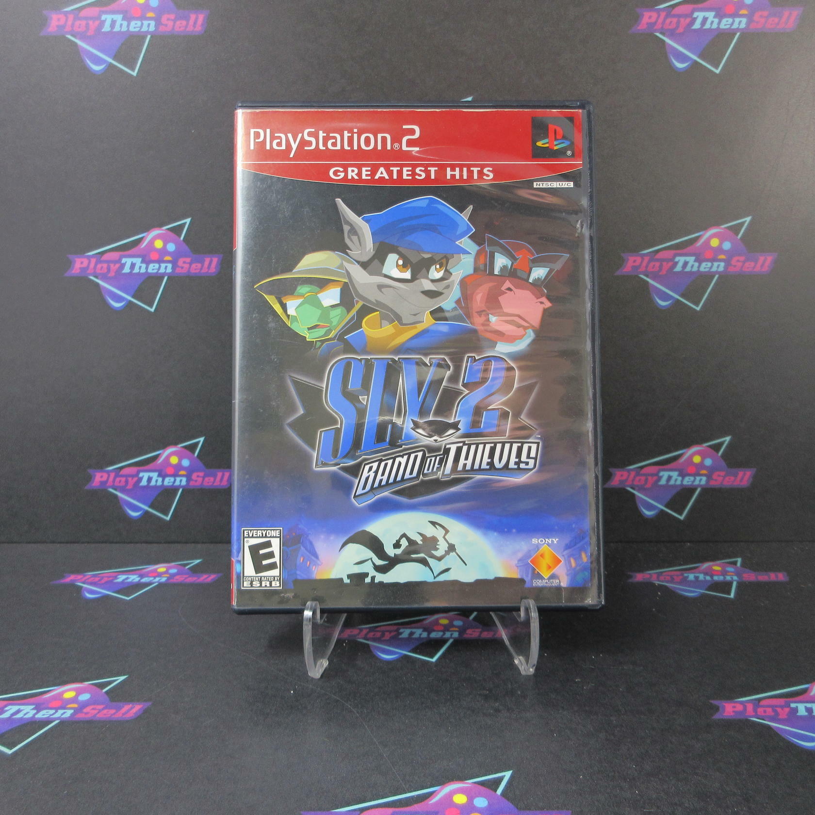 Sly 2 Band of Thieves GH PS2 PlayStation 2 AD/NM - Very Good