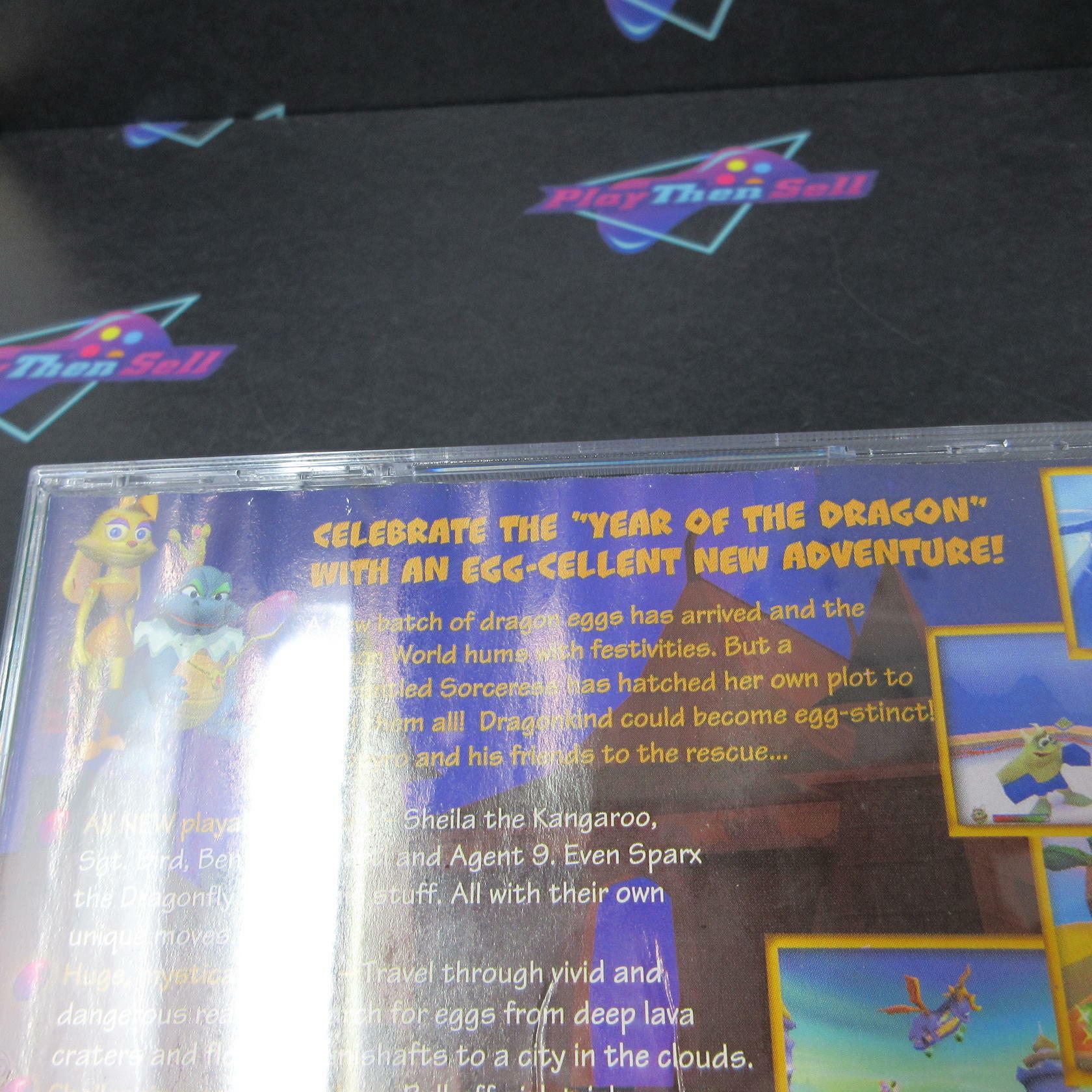 Spyro Year of the Dragon GH PS1 PlayStation 1 AD/DD/NM - Very Good