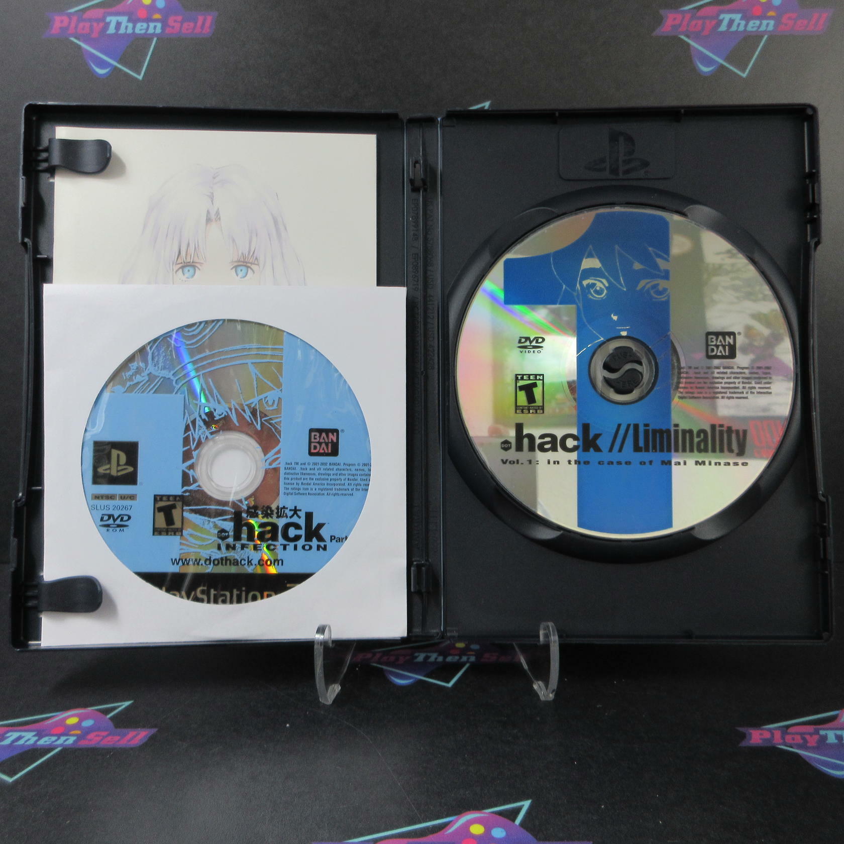 .hack Part 1 Infection PS2 PlayStation 2 AD Complete CIB - Very Good