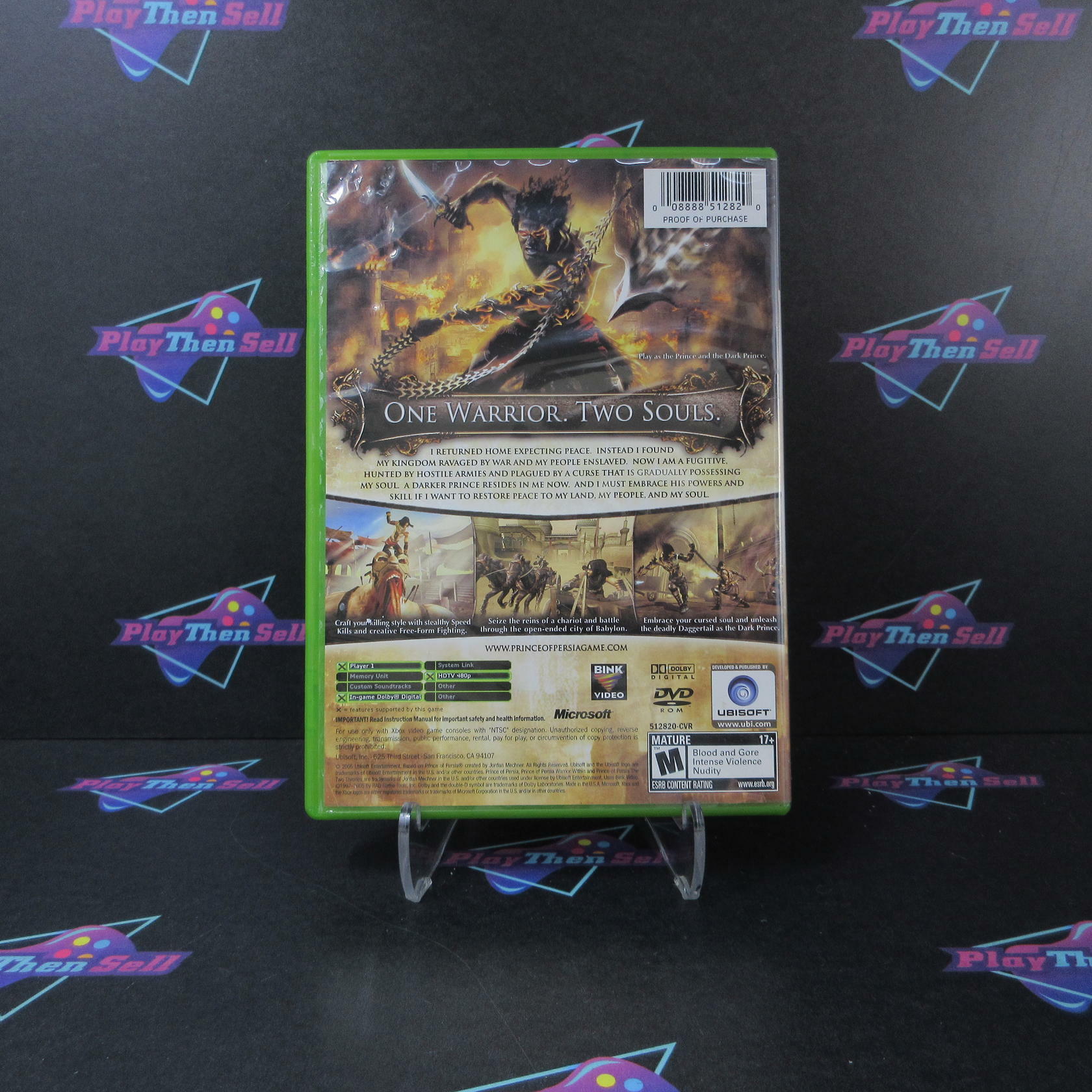 Prince of Persia The Two Thrones Xbox AD/NM - Very Good