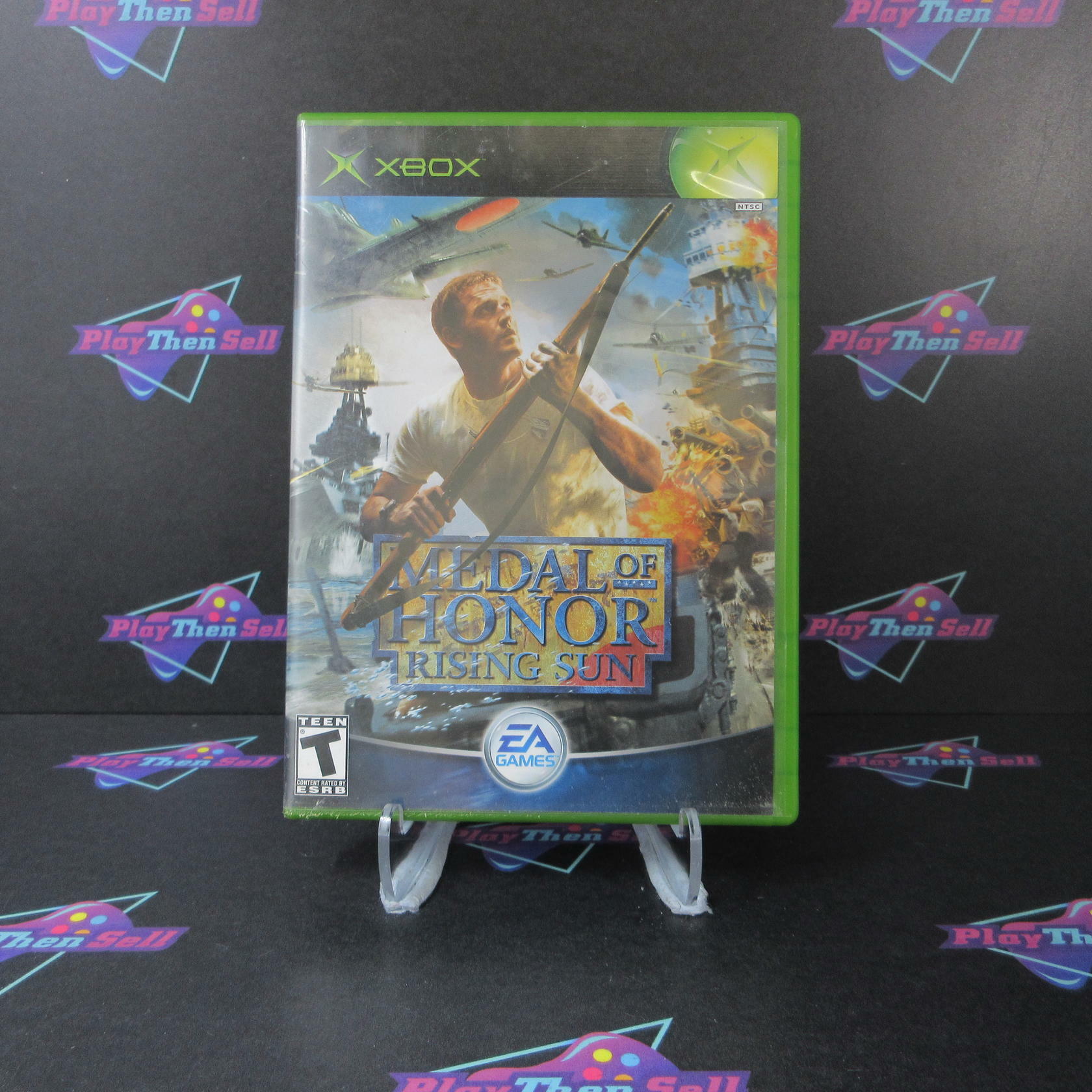 Medal of Honor Rising Sun Xbox AD/MD Complete CIB - Very Good