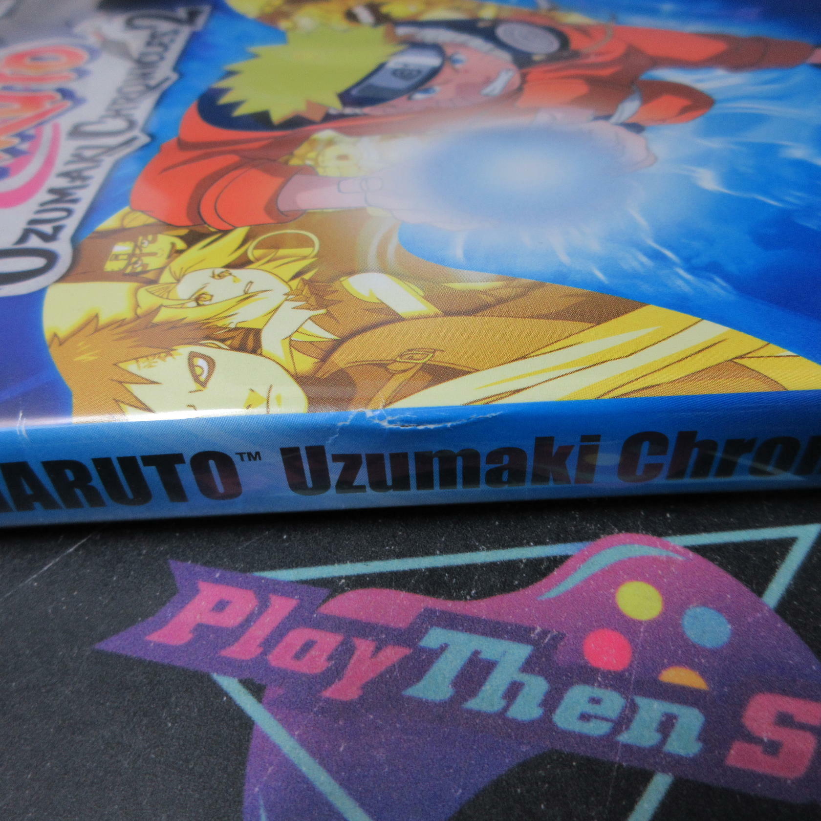 Naruto Uzumaki Chronicles 2 PS2 PlayStation 2 AD Complete CIB - Very Good
