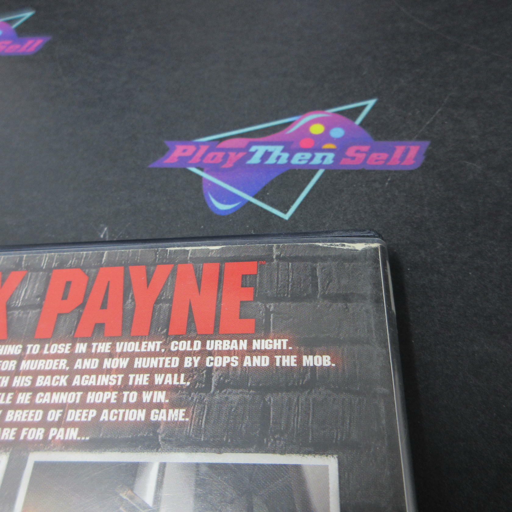 Max Payne + Reg Card PS2 PlayStation 2 AD Complete CIB - Very Good