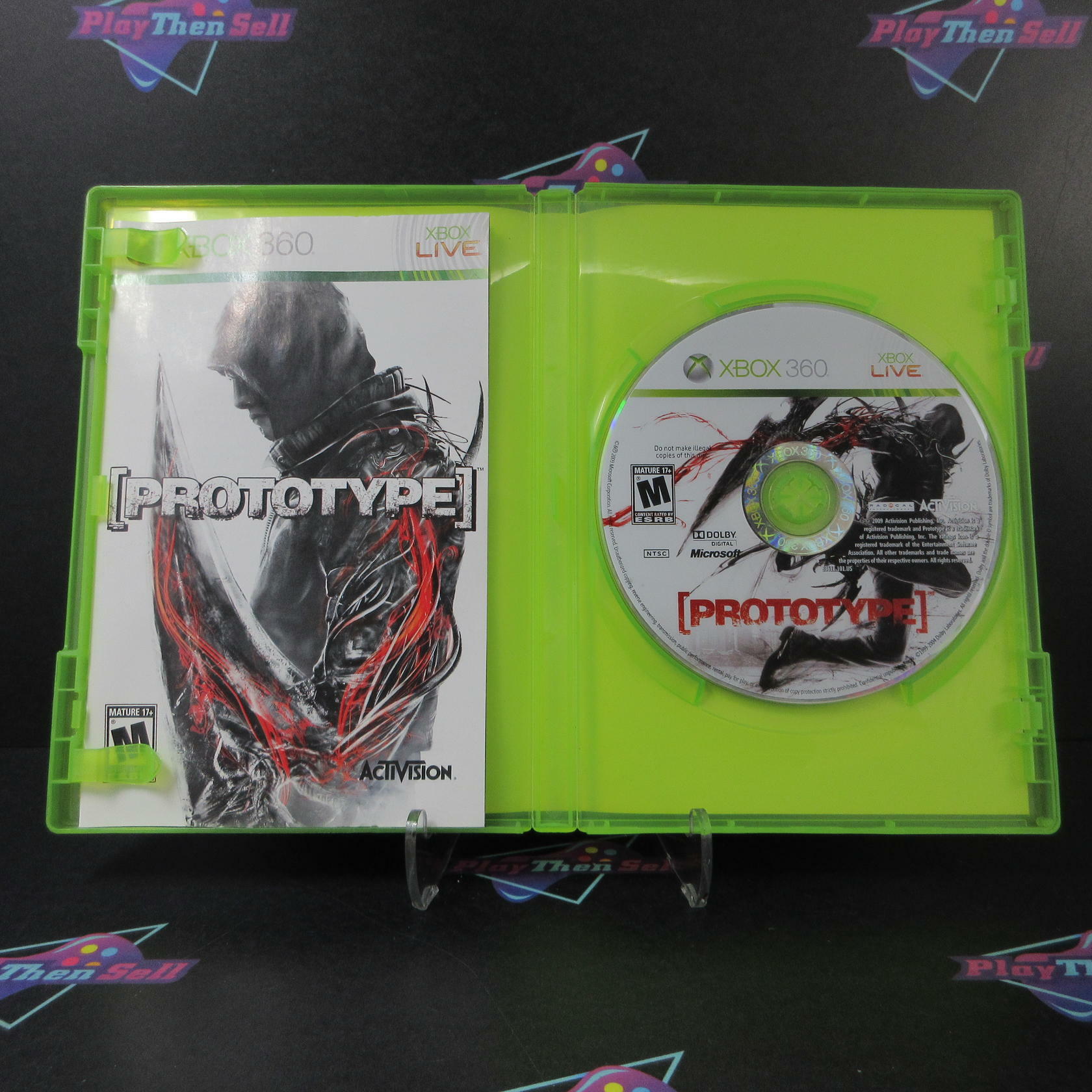 Prototype Xbox 360 AD Complete CIB - Very Good