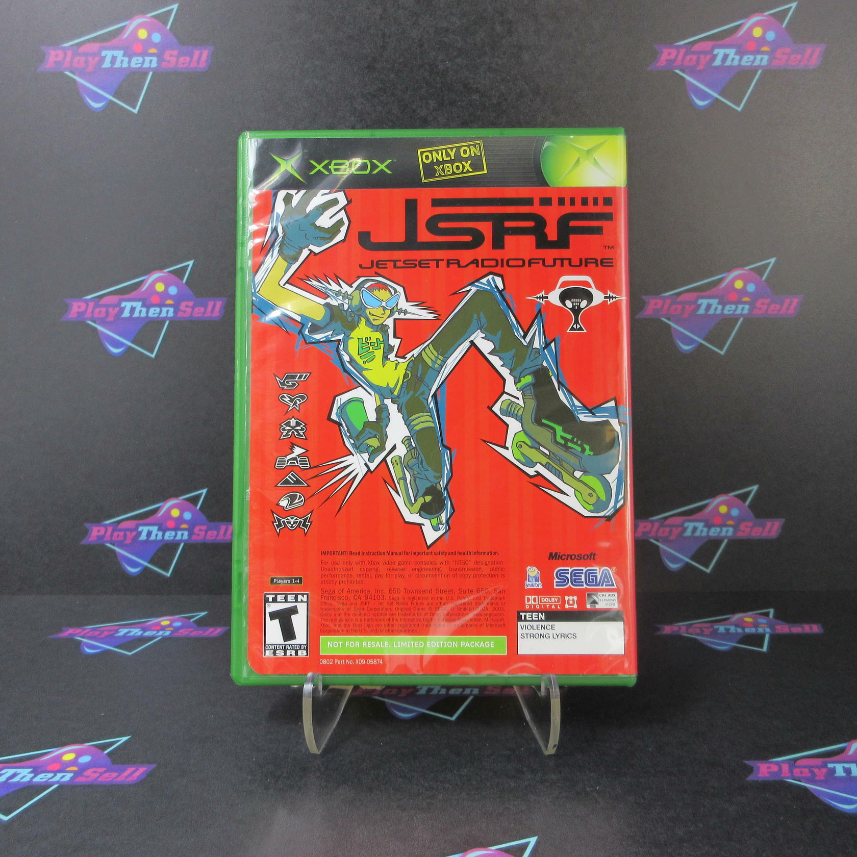 JSRF Jet Set Radio Future & Sega GT 2002 Xbox - Like New