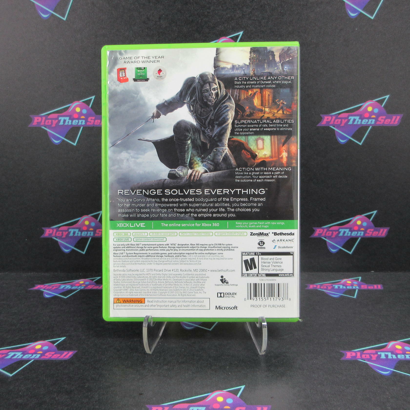 Dishonored Xbox 360 - Like New