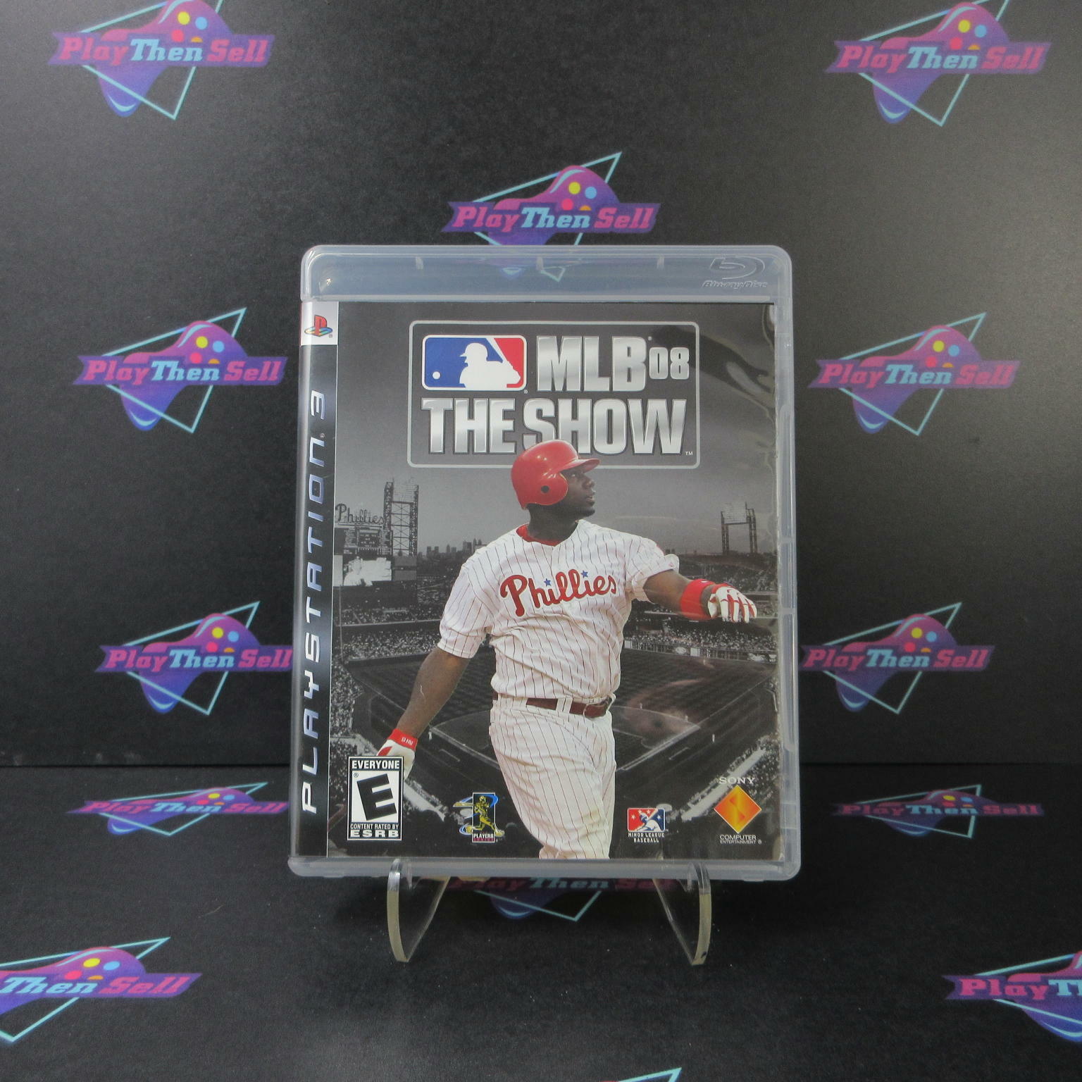 MLB 08 The Show PS3 PlayStation 3 + Reg Card - Like New