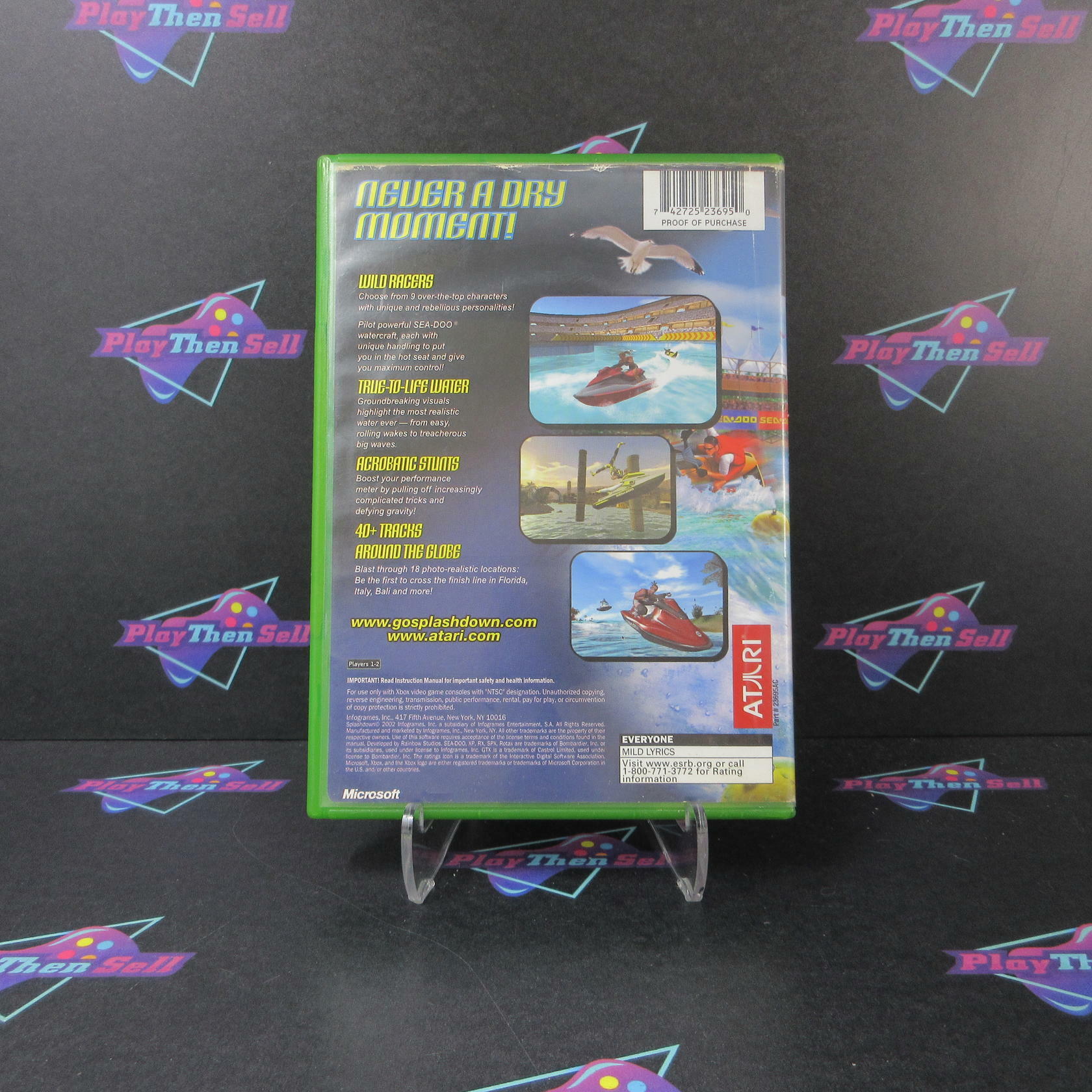 Splashdown Xbox AD/MD Complete CIB - Very Good