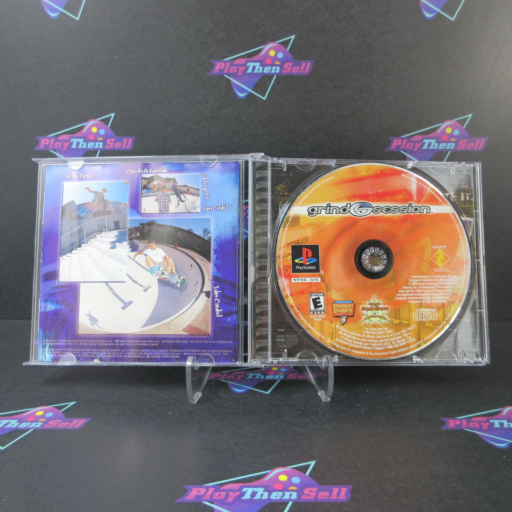 Grind Session PS1 PlayStation 1 MD Complete CIB - Very Good