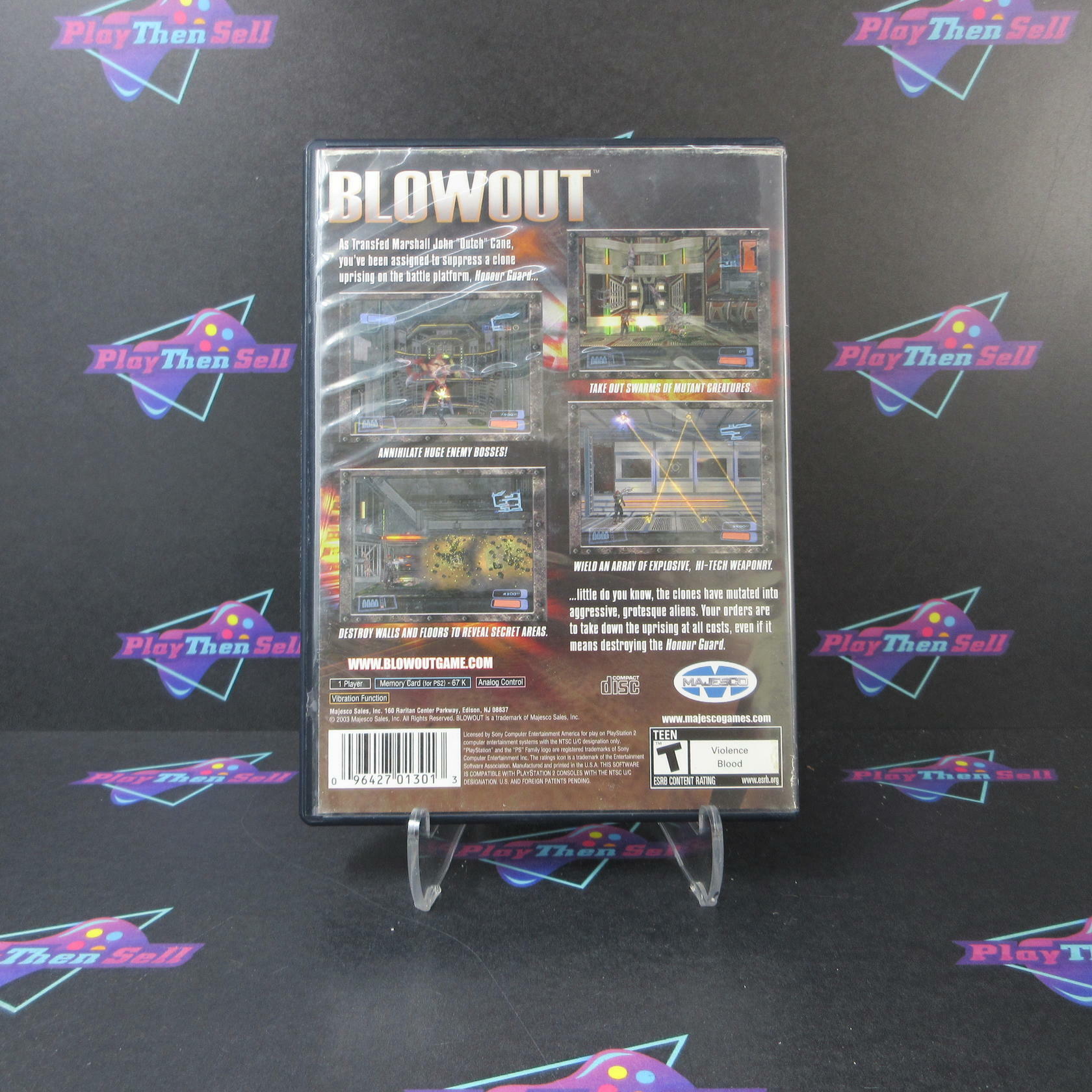 Blowout PS2 PlayStation 2 AD/DD/NM - Very Good