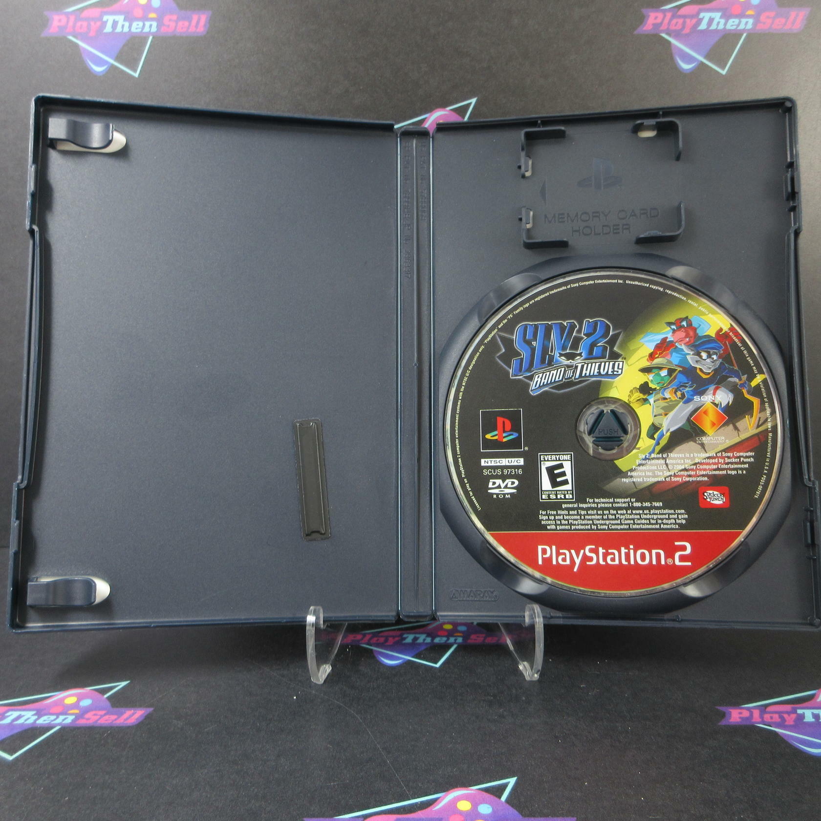 Sly 2 Band of Thieves GH PS2 PlayStation 2 AD/NM - Very Good