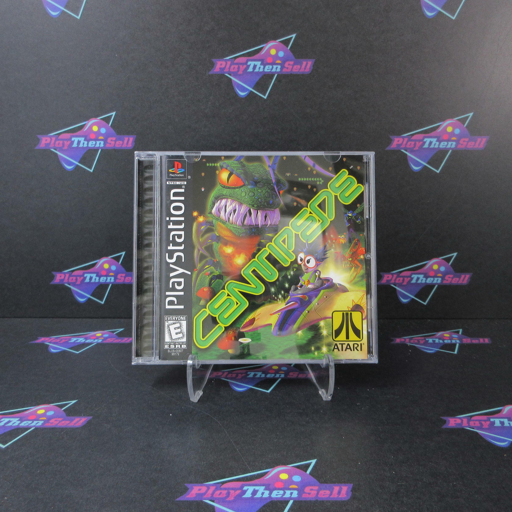 Centipede PS1 PlayStation 1 MD Complete CIB - Very Good