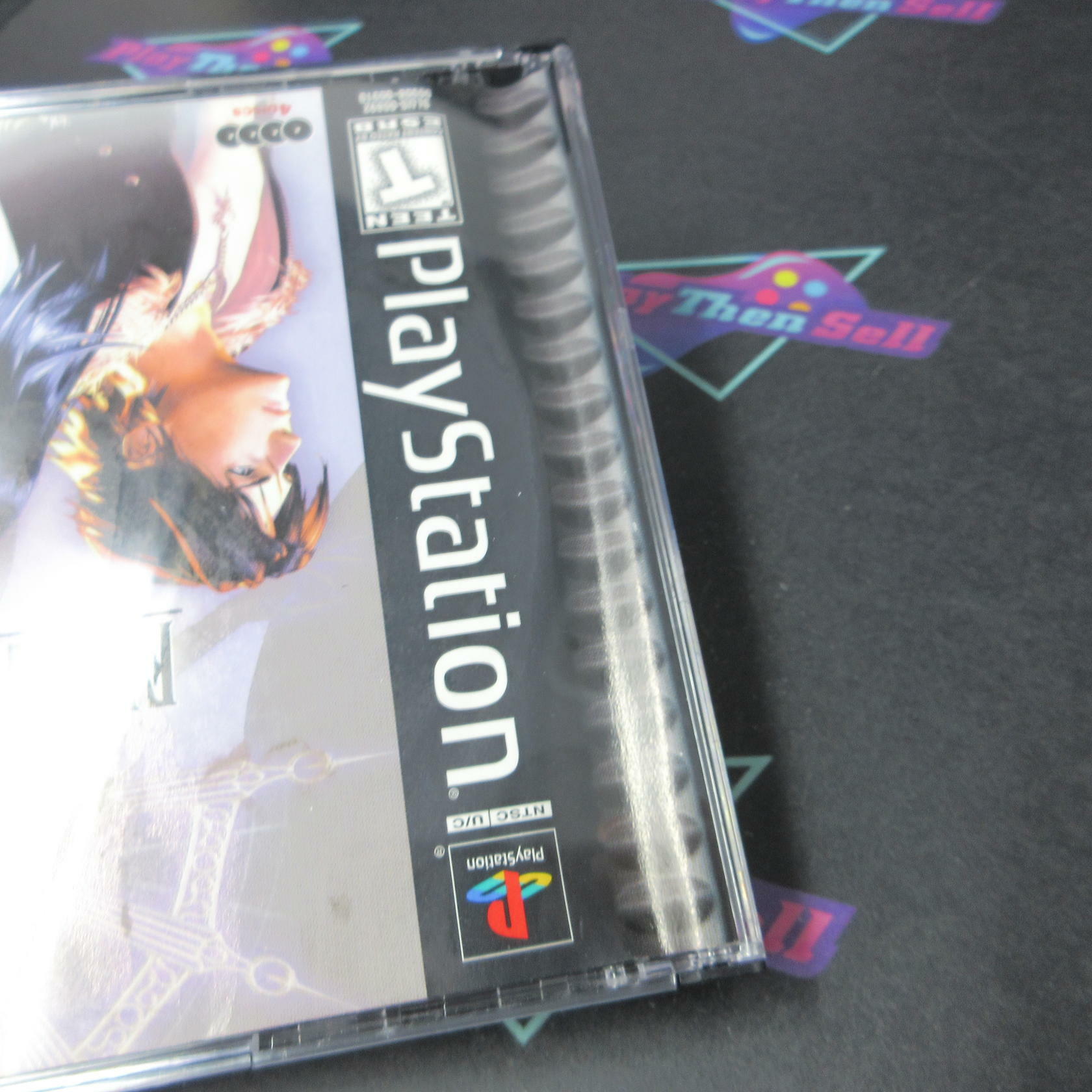 Final Fantasy VIII PS1 PlayStation 1 Black Label AD/NM - Very Good