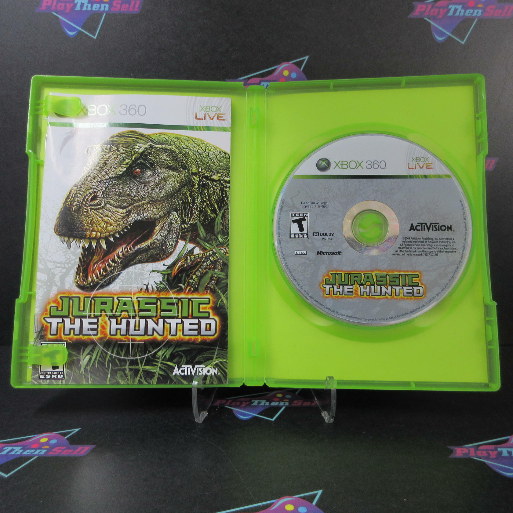 Jurassic The Hunted Xbox 360 Complete - Very Good
