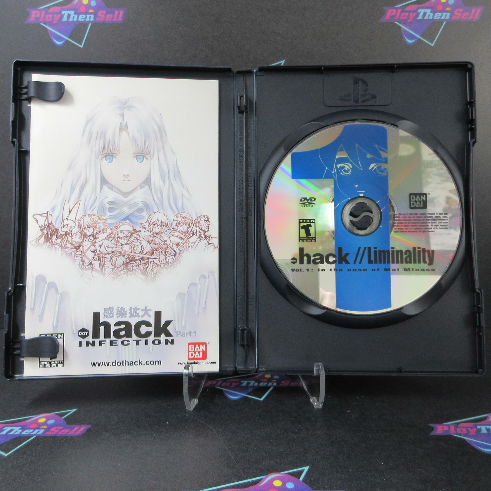 .hack Part 1 Infection PS2 PlayStation 2 AD Complete CIB - Very Good