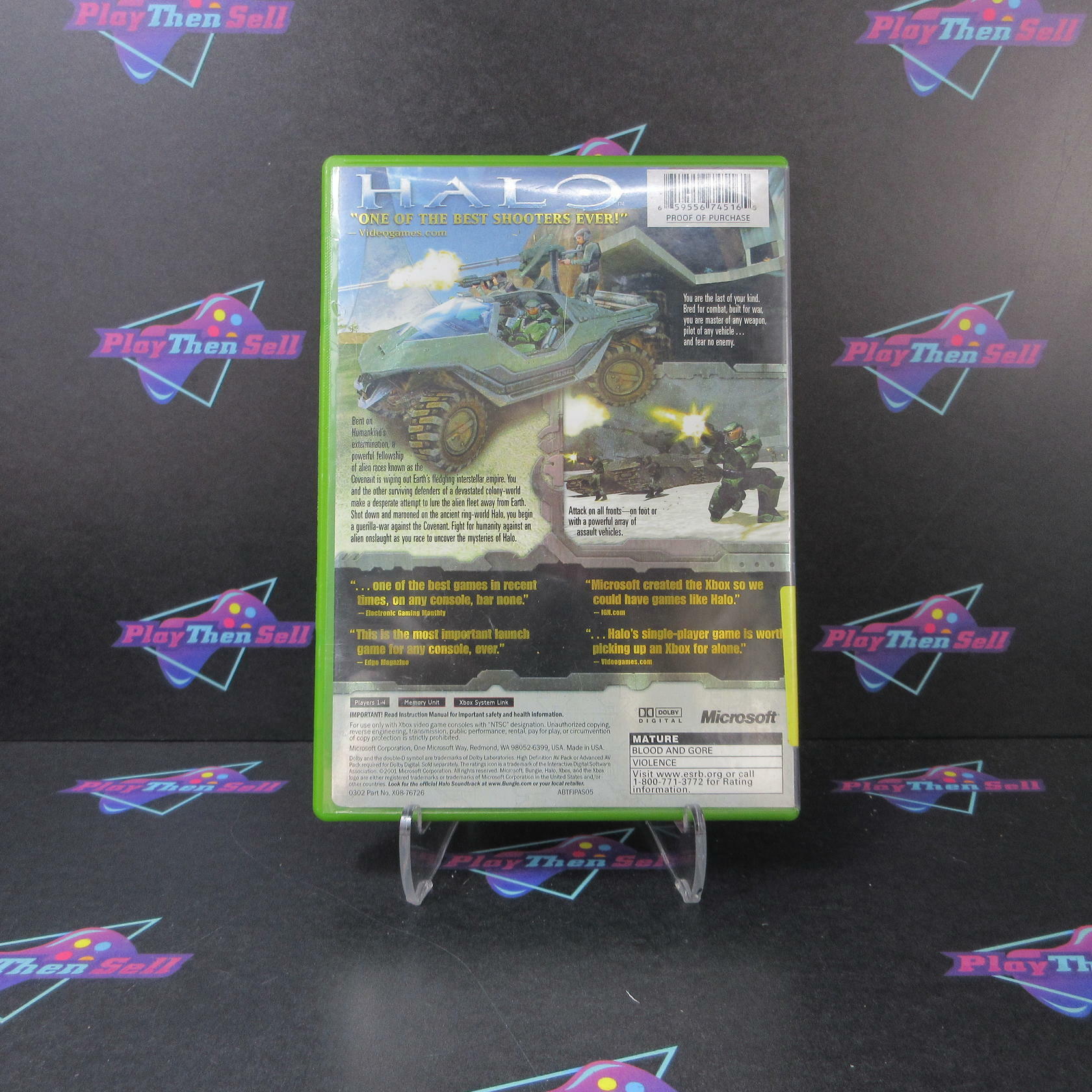 Halo Combat Evolved GOTY Xbox AD/NM - Very Good