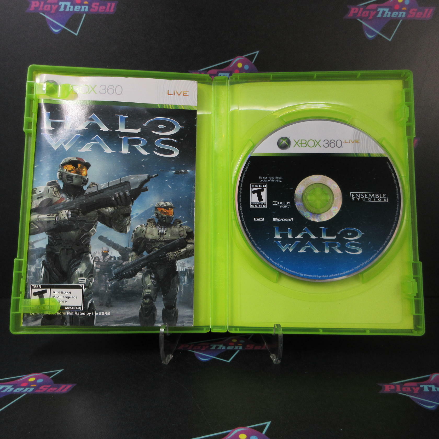 Halo Wars Xbox 360 AD/MD Complete CIB - Very Good