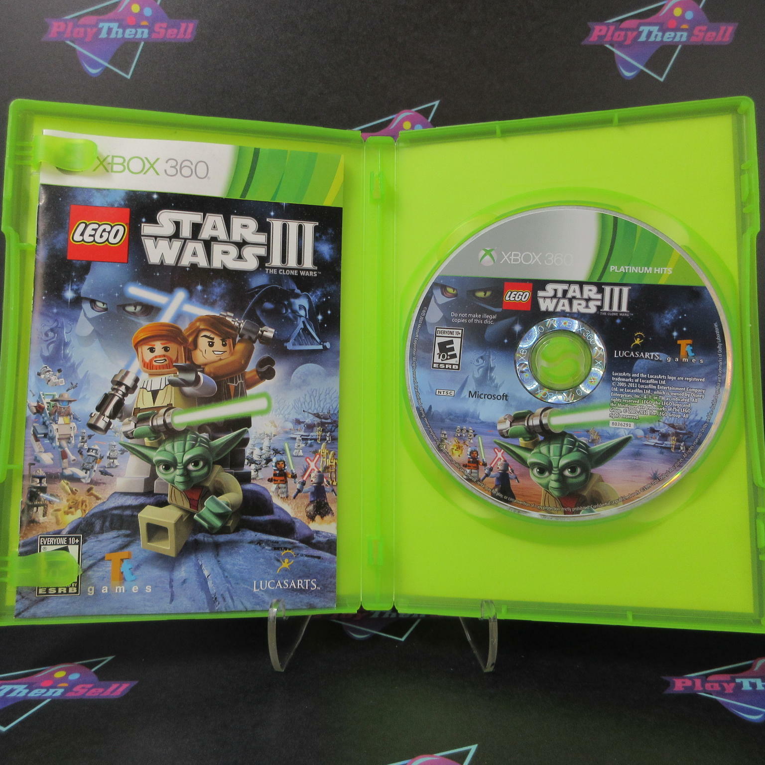 LEGO Star Wars 3 The Clone Wars Xbox 360 PH - Like New