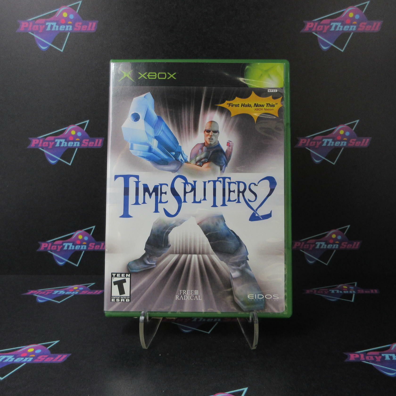 Time Splitters 2 Xbox + Reg Card - Like New