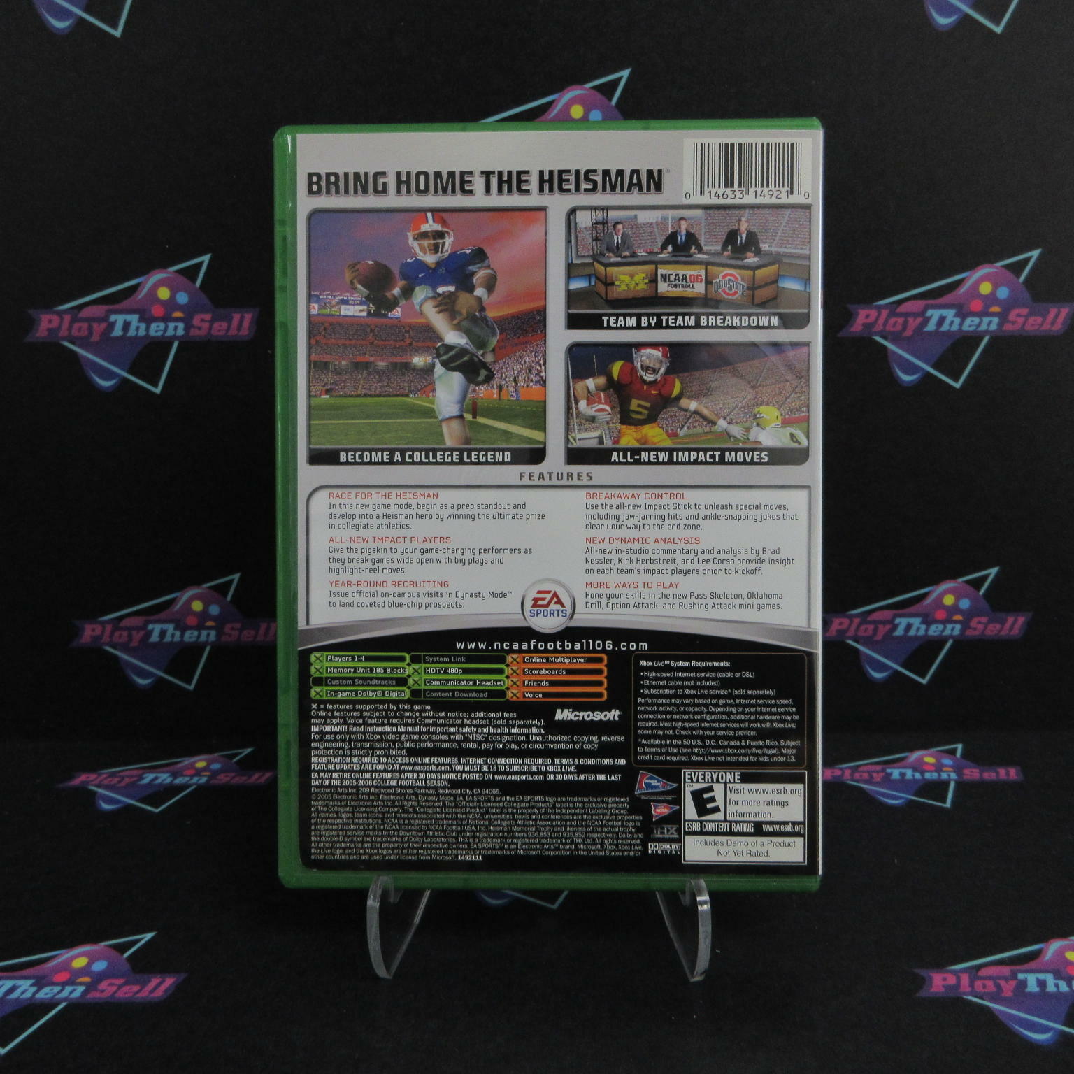 NCAA Football 2006 Xbox - Like New