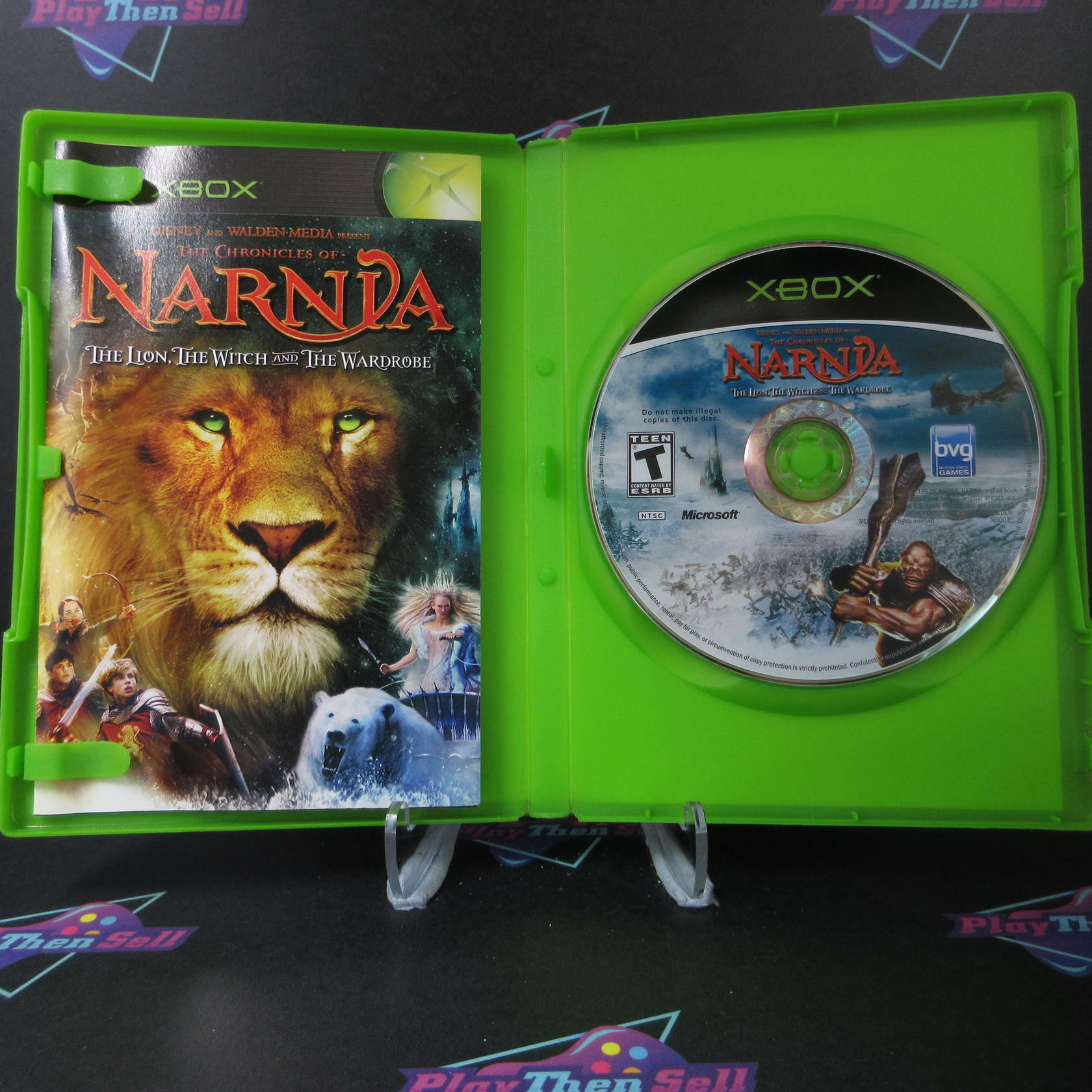 Chronicles of Narnia The Lion Xbox + Reg Card - Like New