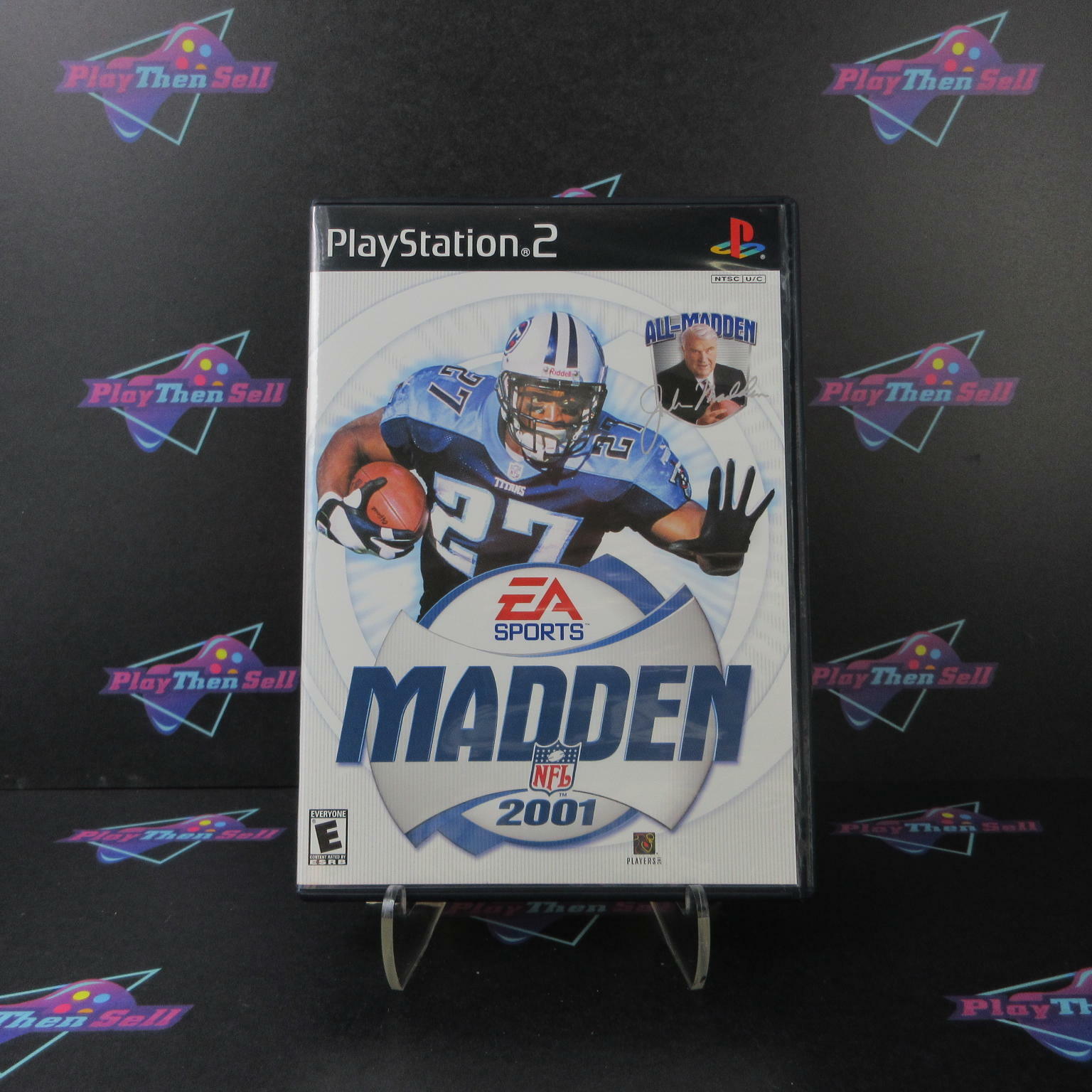 Madden NFL 2001 PS2 PlayStation 2 + Reg Card - Like New
