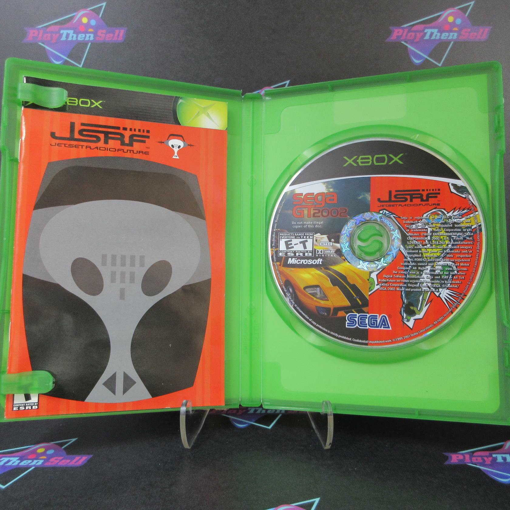 JSRF Jet Set Radio Future & Sega GT 2002 Xbox - Like New