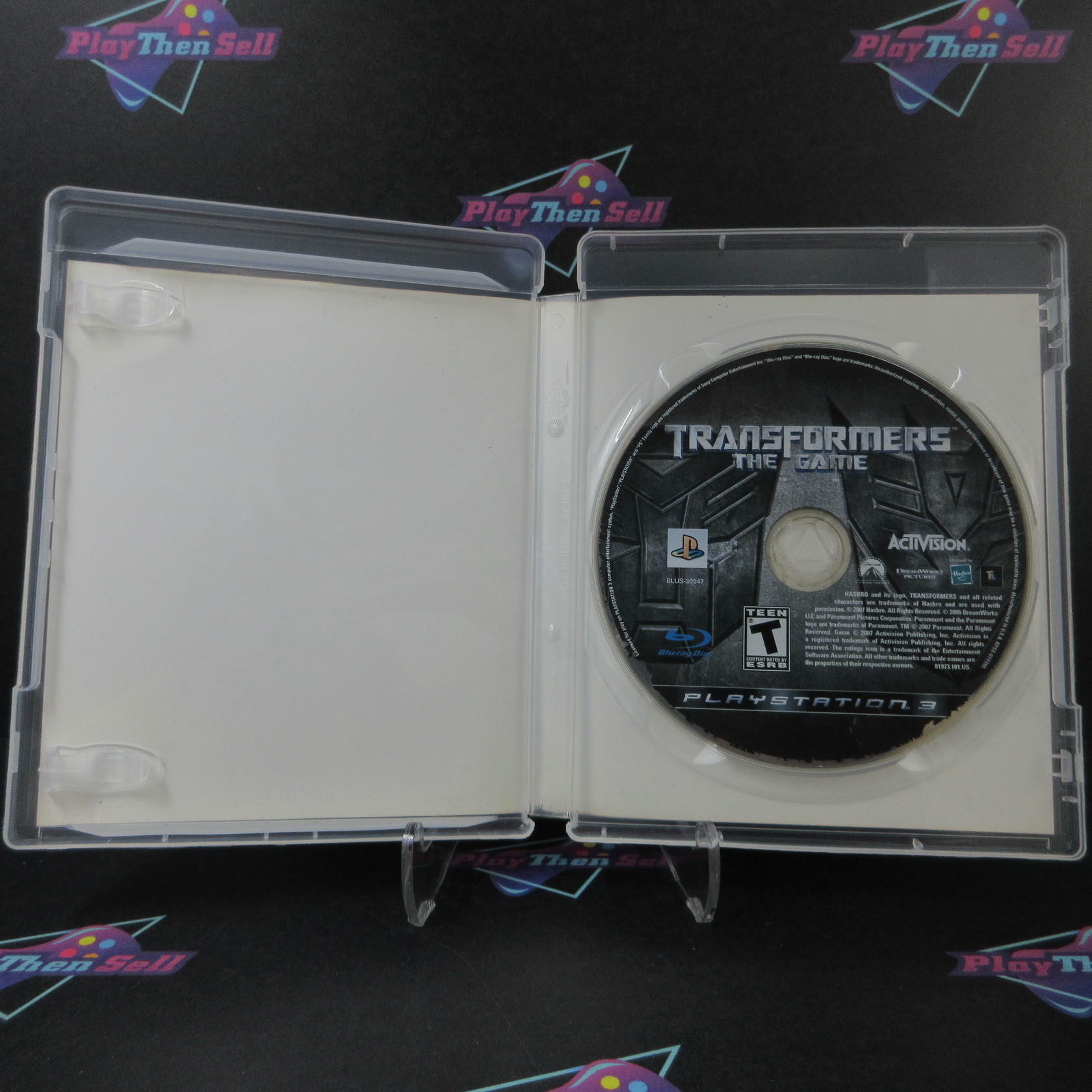 Transformers the Game PS3 Playstation 3 AD/DD/NM - Very Good