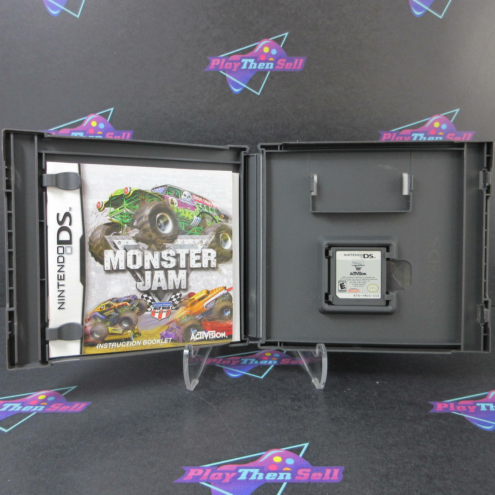 Monster Jam Nintendo DS AD Complete CIB - Very Good