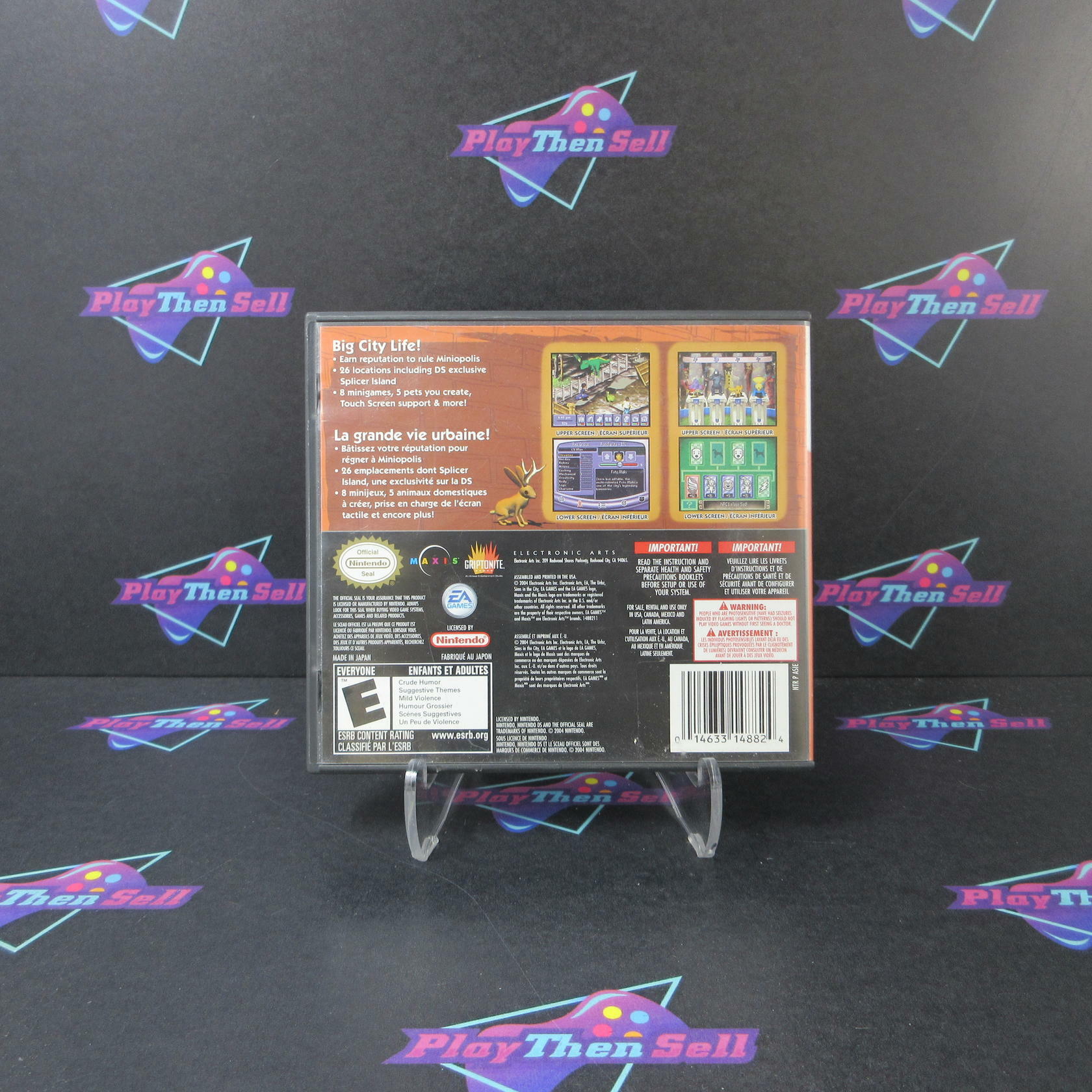 Urbz Sims In The City Nintendo DS AD/NM - Very Good
