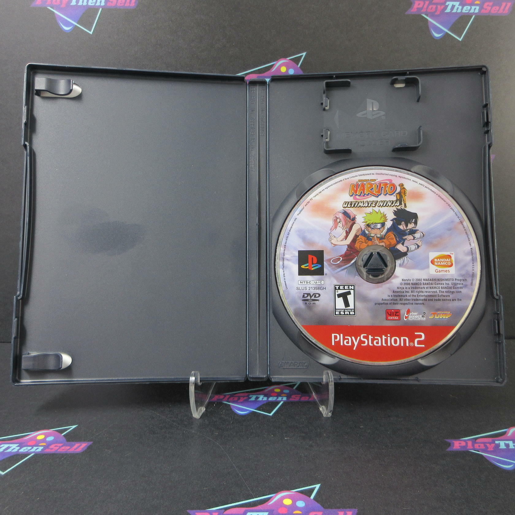 Naruto Ultimate Ninja GH PS2 PlayStation 2 AD/NM - Very Good