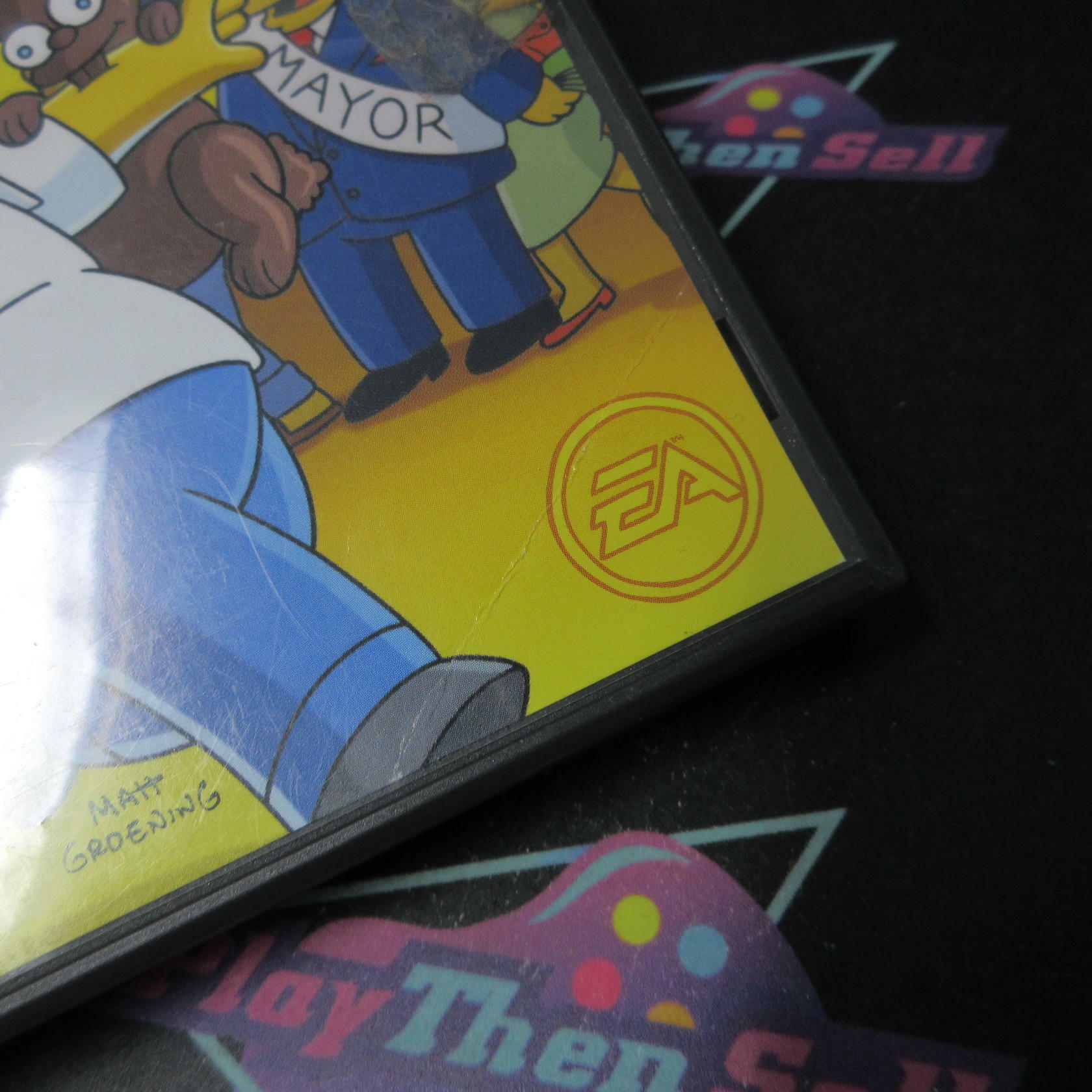 The Simpsons Game Nintendo DS AD Complete CIB - Very Good