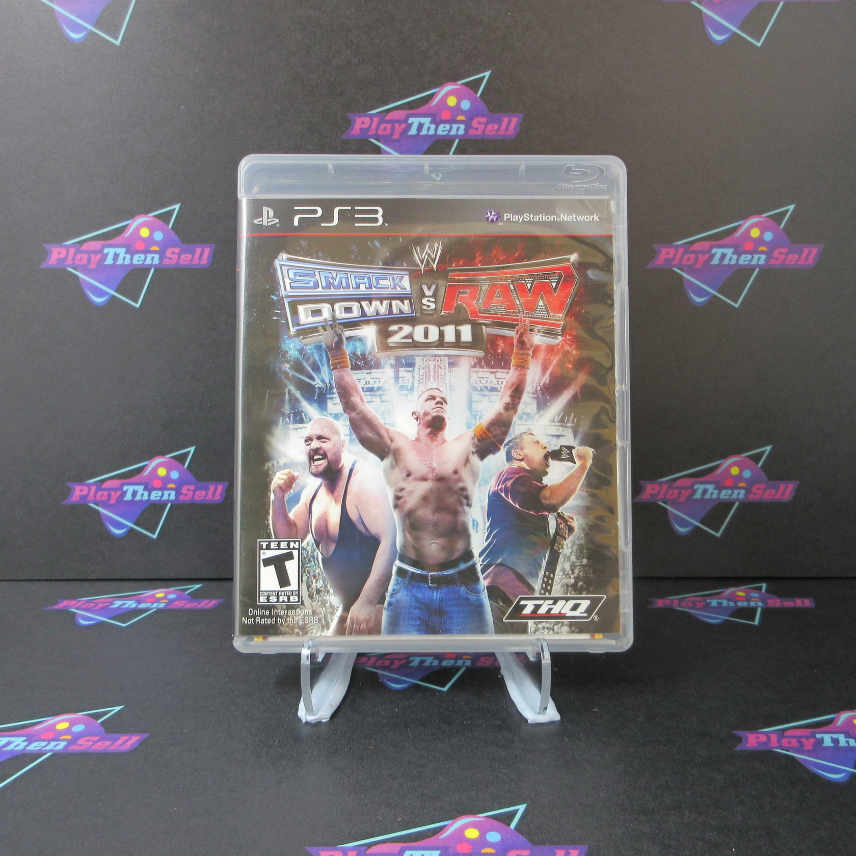 WWE SmackDown vs Raw 2011 PS3 Playstation 3 - Like New