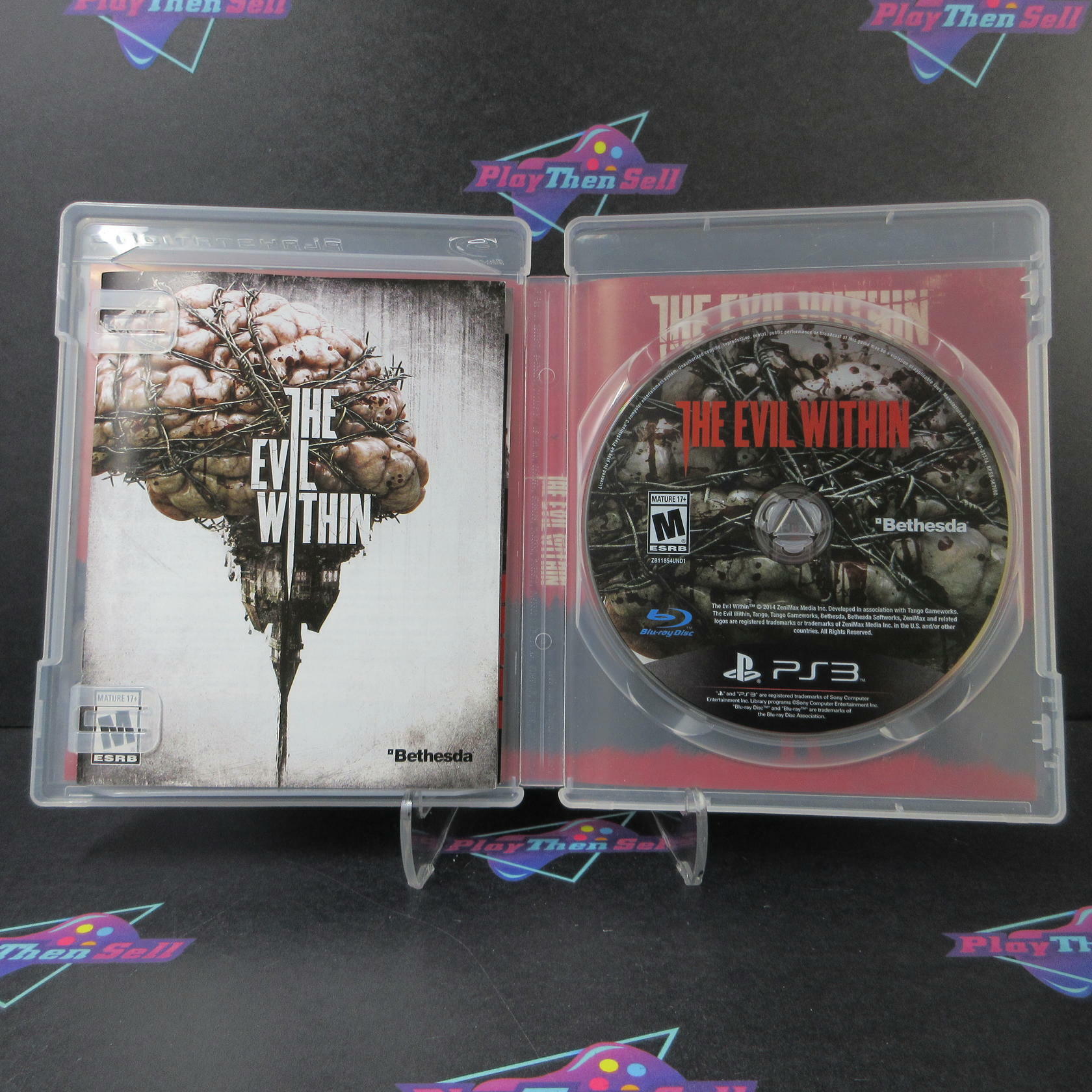 Evil Within PS3 PlayStation 3 AD Complete CIB - Very Good