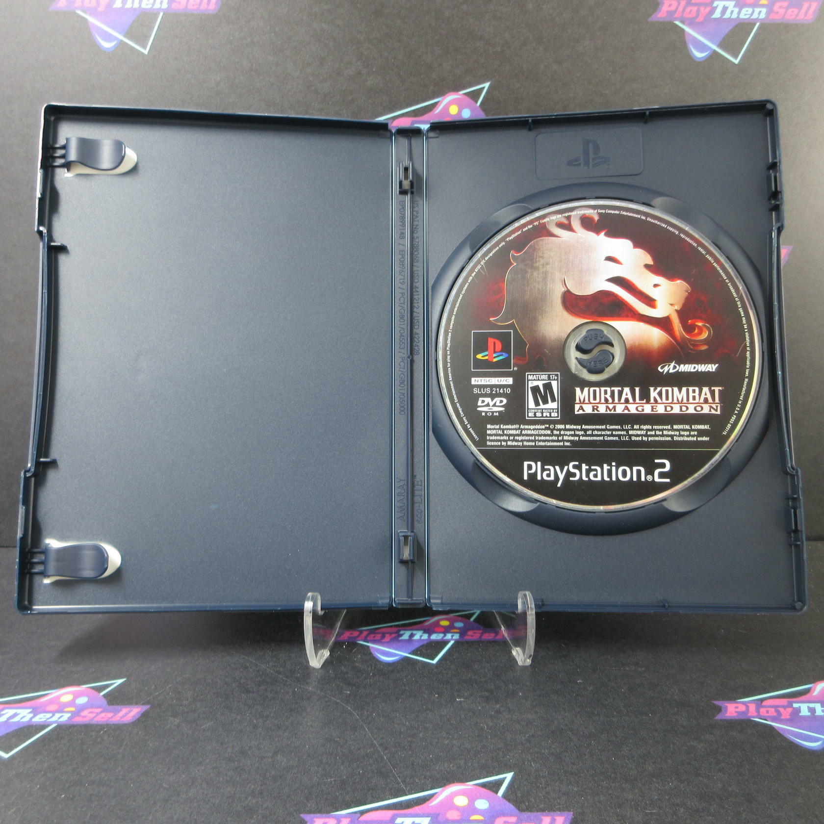 Mortal Kombat Armageddon PS2 PlayStation 2 AD/NM - Very Good