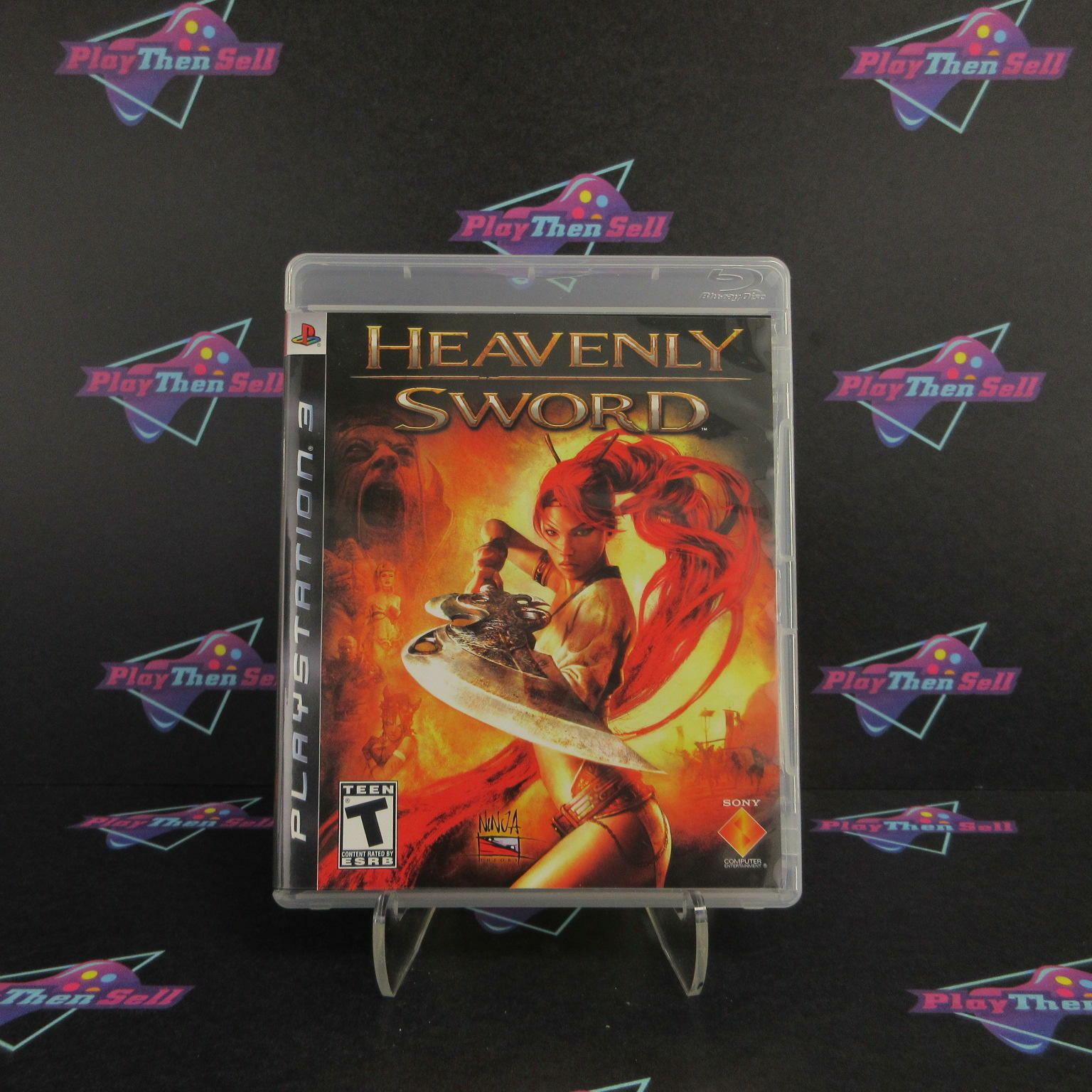 Heavenly Sword PS3 PlayStation 3 + Reg Card - Like New