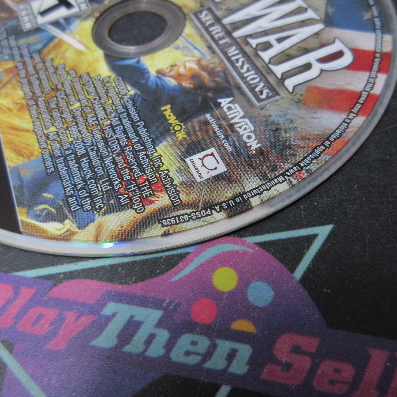 History Channel Civil War A Nation Divided PS2 PlayStation 2 AD/DD Complete - Very Good