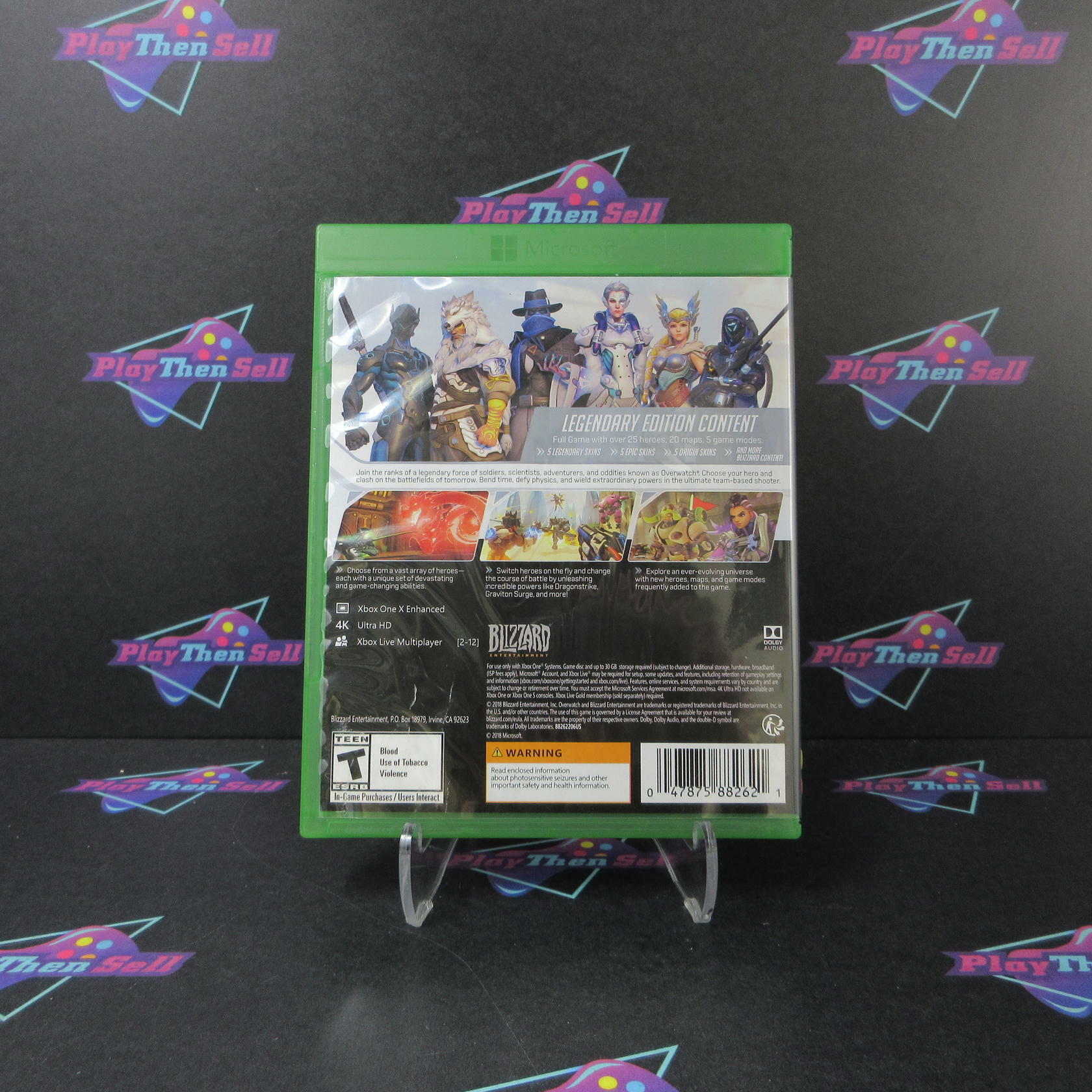 Overwatch Legendary Edition Xbox One AD Complete CIB - Very Good