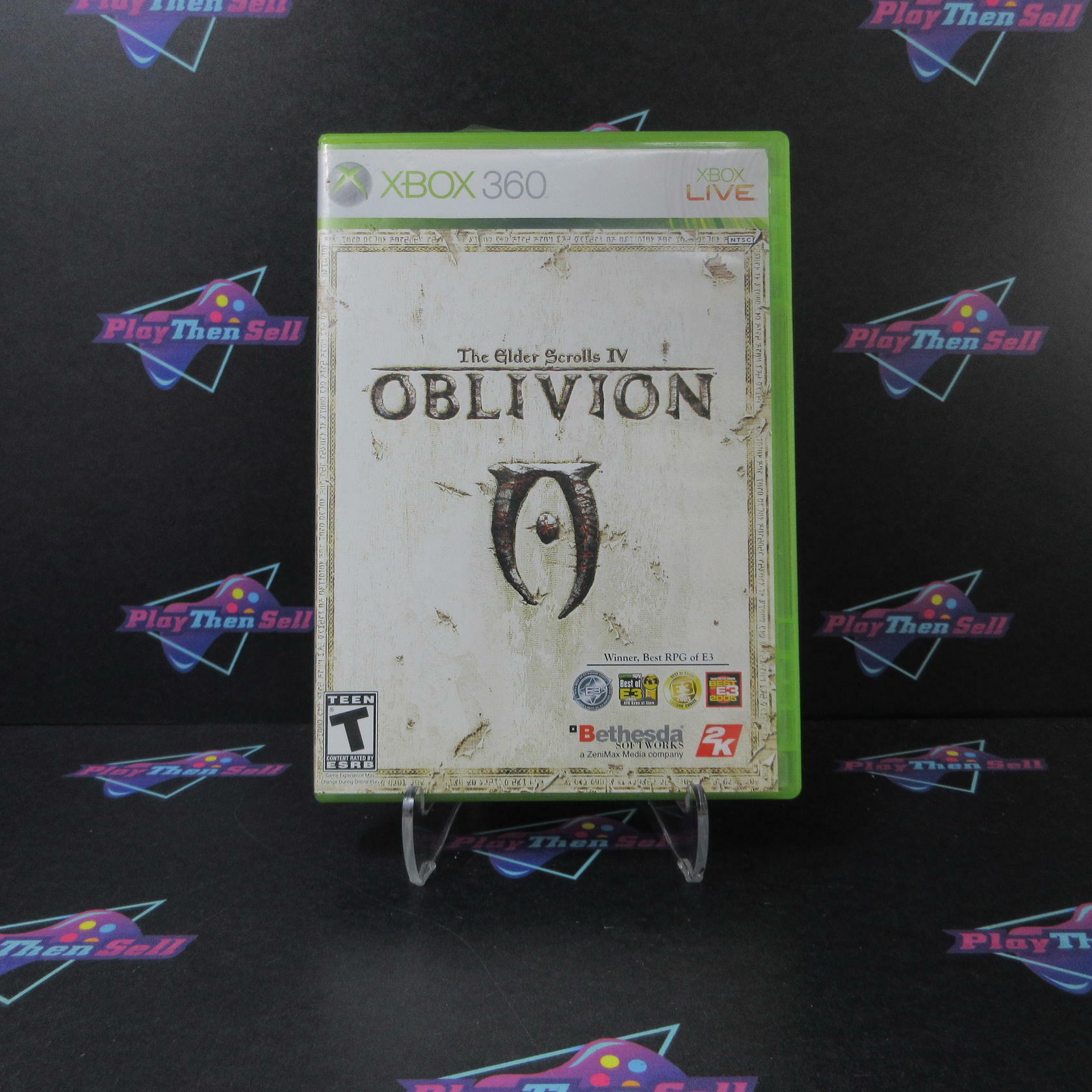 Elder Scrolls IV Oblivion Xbox 360 MD Complete CIB - Very Good