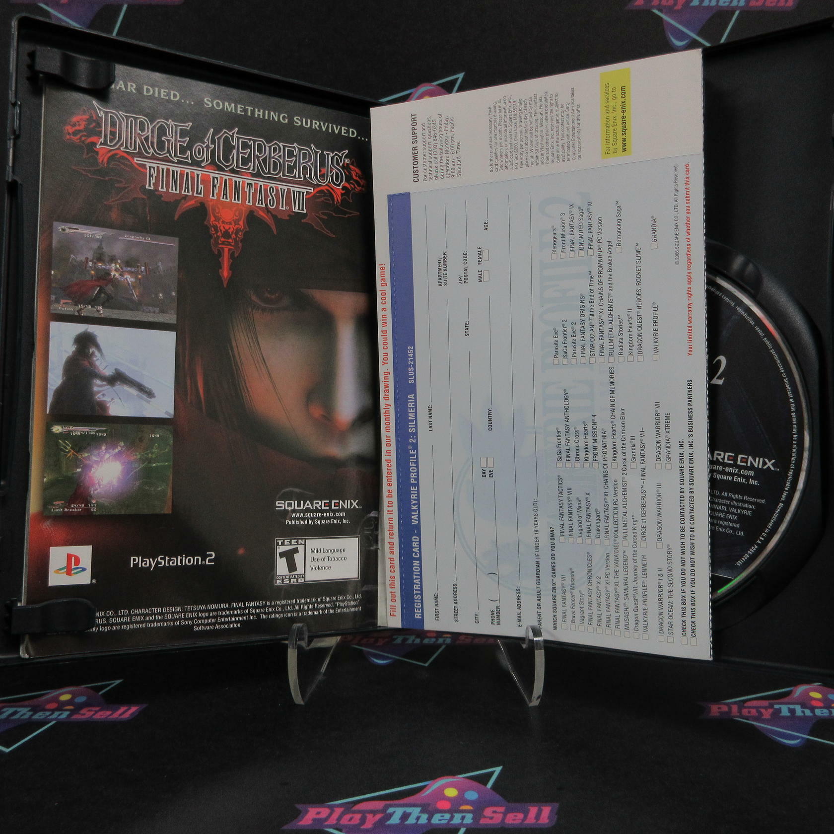 Valkyrie Profile 2 Silmeria PS2 PlayStation 2 + Reg Card - Like New