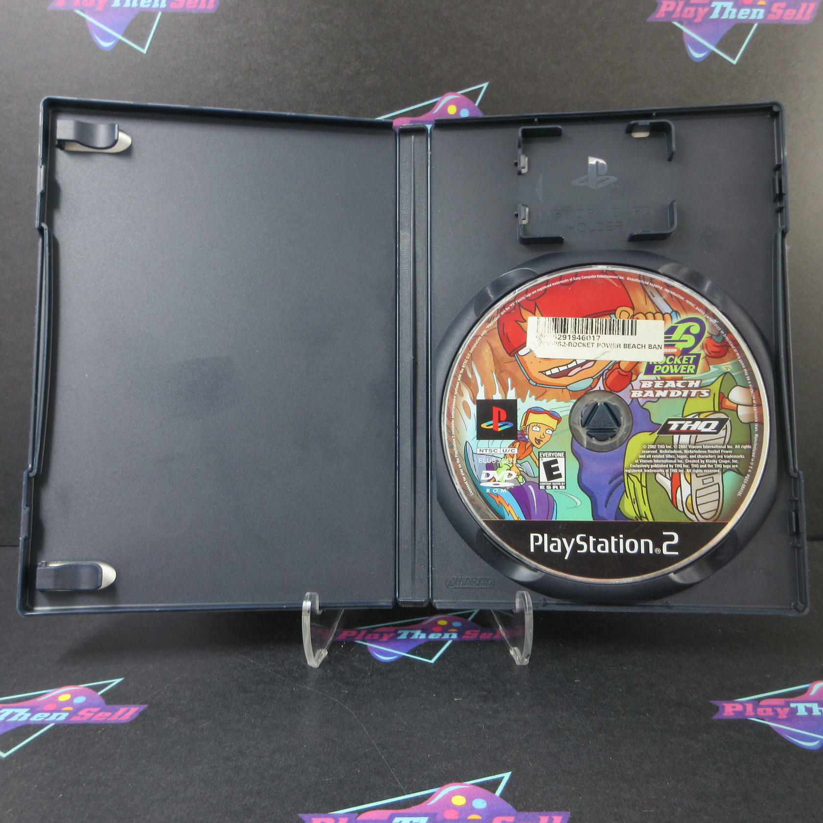 Rocket Power Beach Bandits PS2 PlayStation 2 AD/DD/NM - Very Good